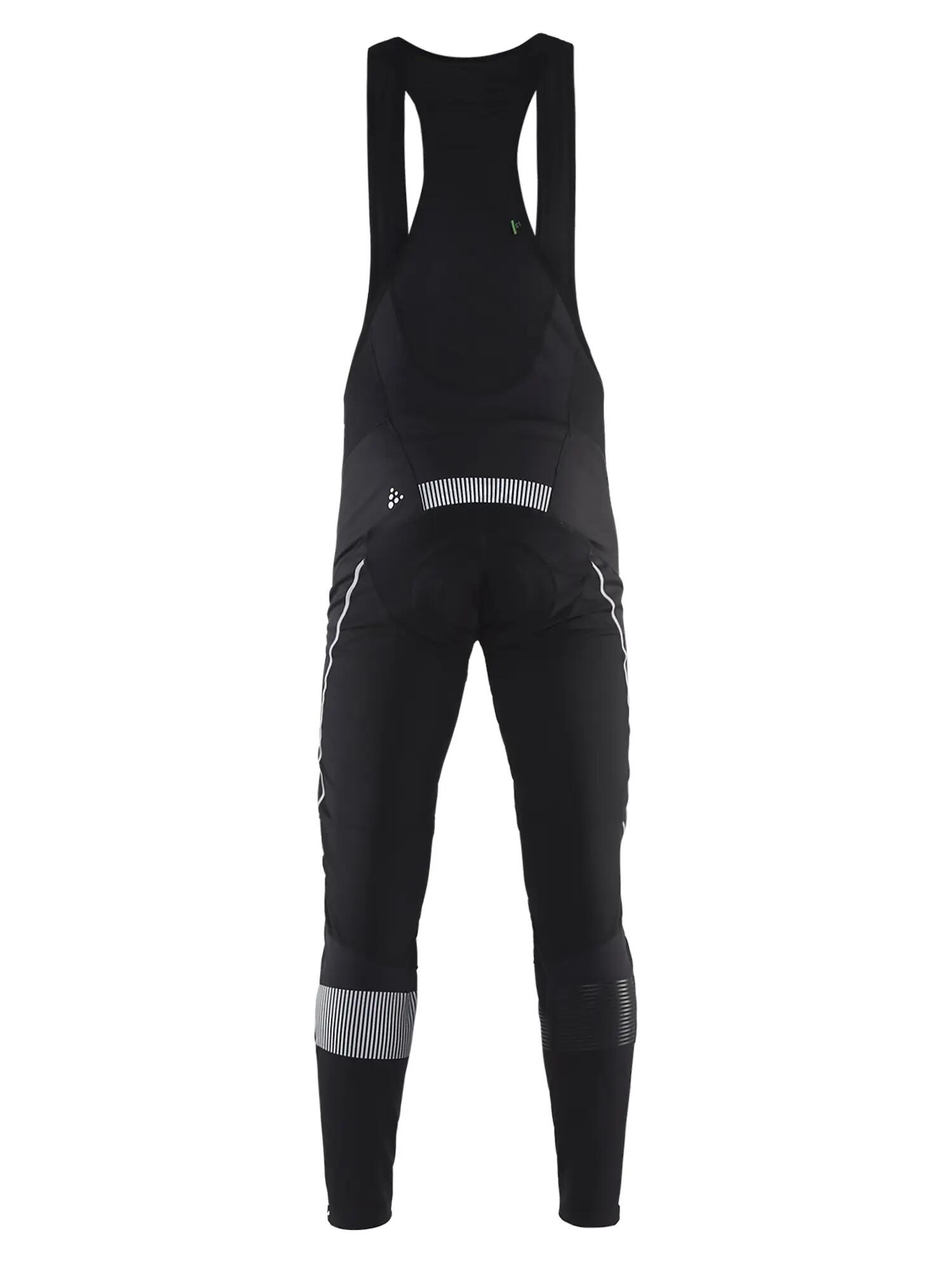 craft Verve Glow Bib Tights M – Tights com peitoral quentes com frente 3/3