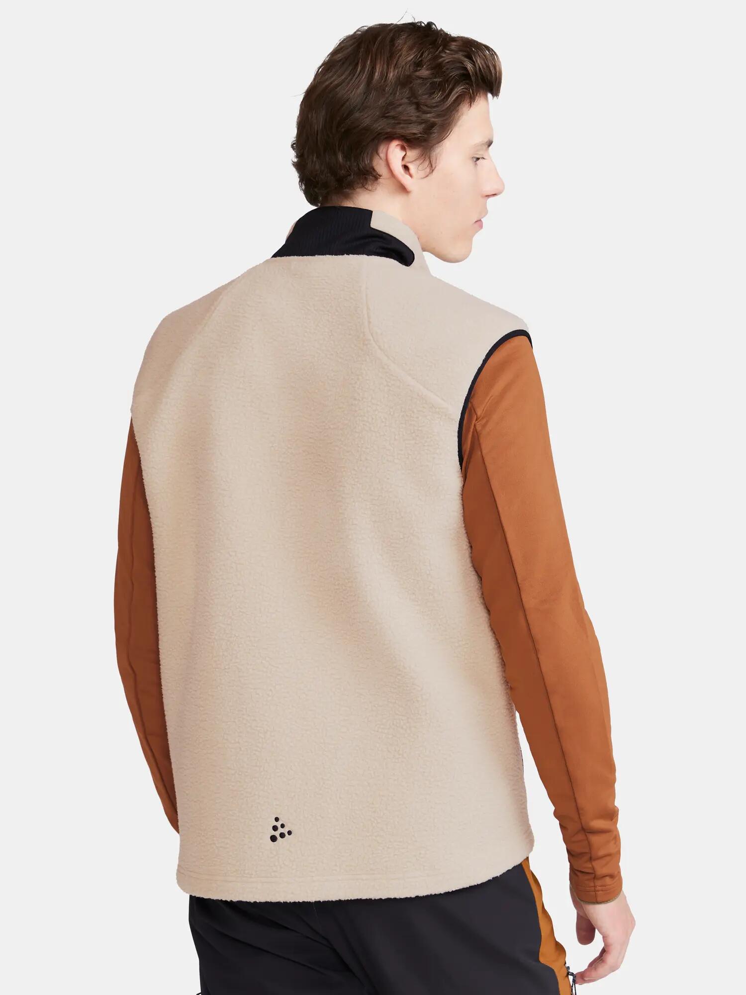 craft ADV Explore Pile Fleece Vest M - Warme fleecebodywarmer gerecycled 4/7