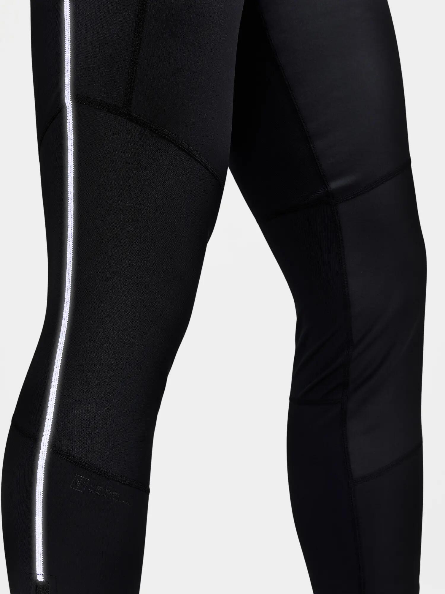 craft Core Bike SubZ Wind Tights M – Calças de ciclismo corta‑vento e quentes – 6/7