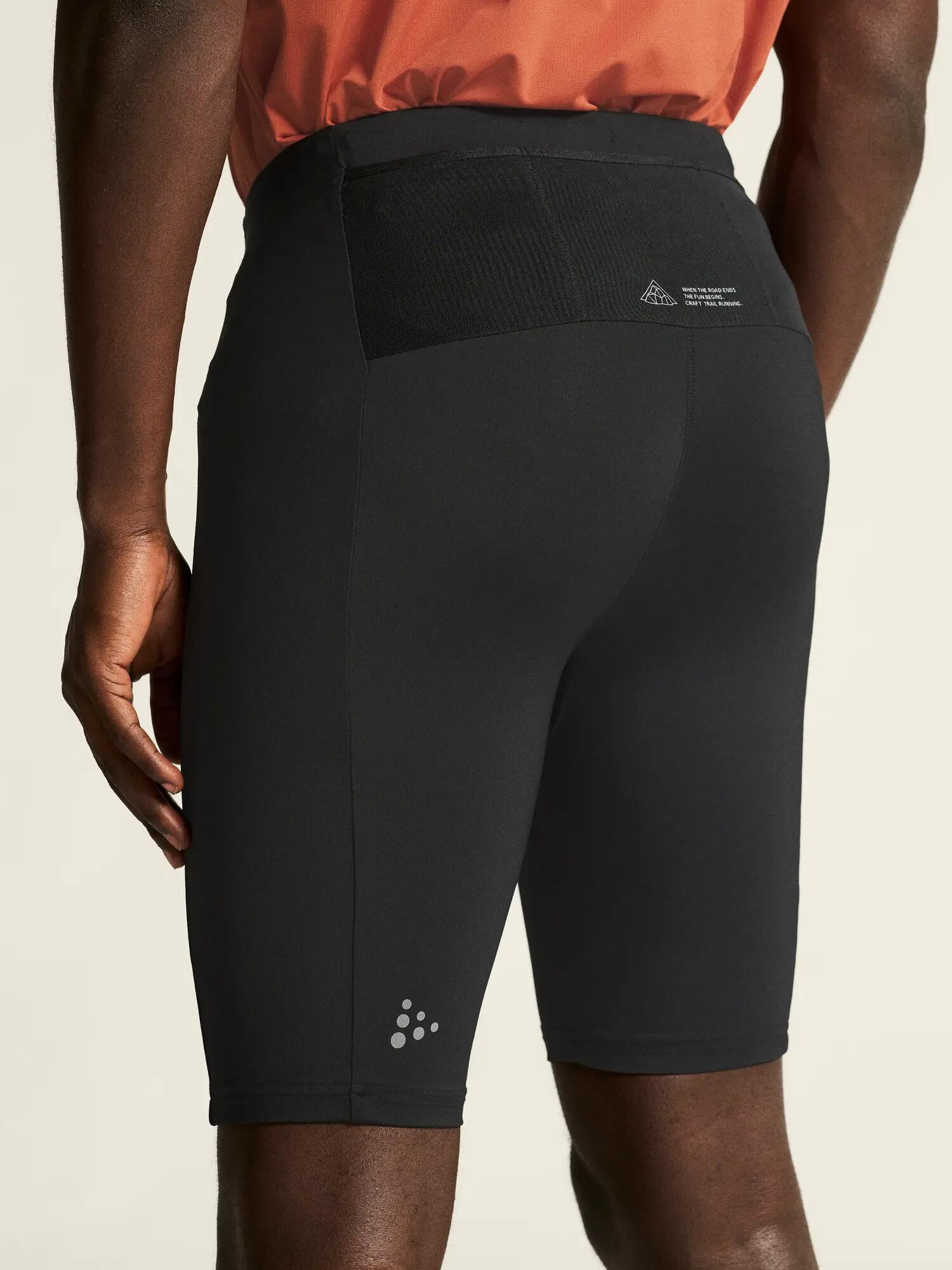 craft PRO Trail Short Tights 2 M – Collant court trail, noir – Black 7/7