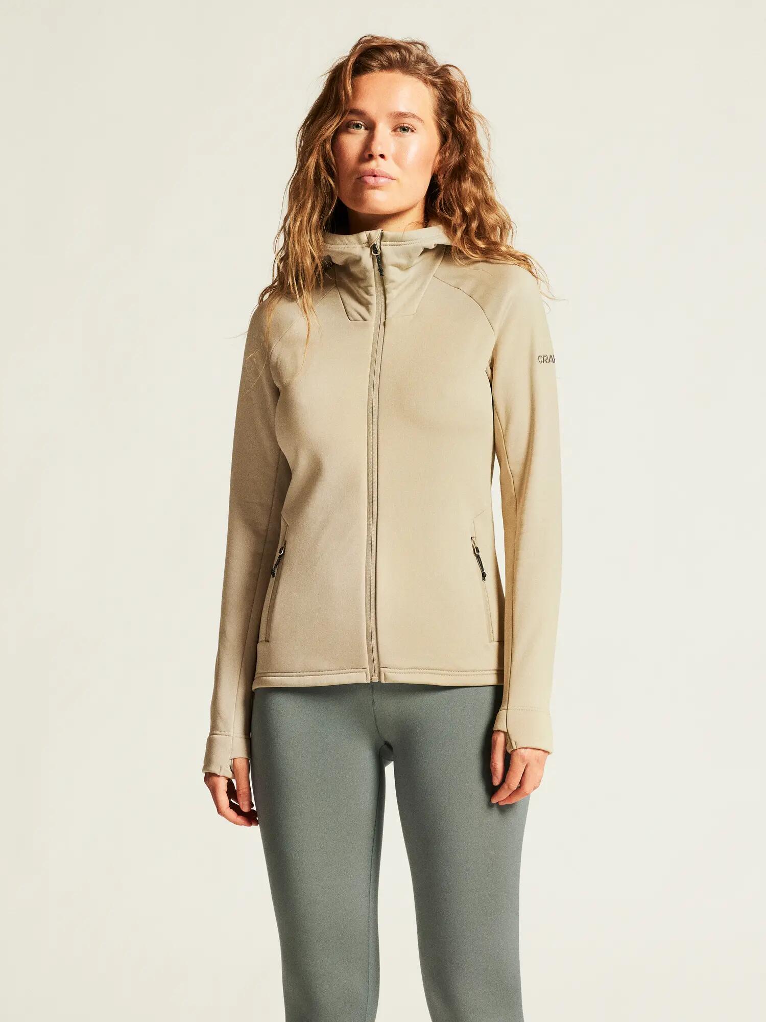 craft Veste à capuche ADV Explore Power Fleece W – Polaire extensible et douce 2/7