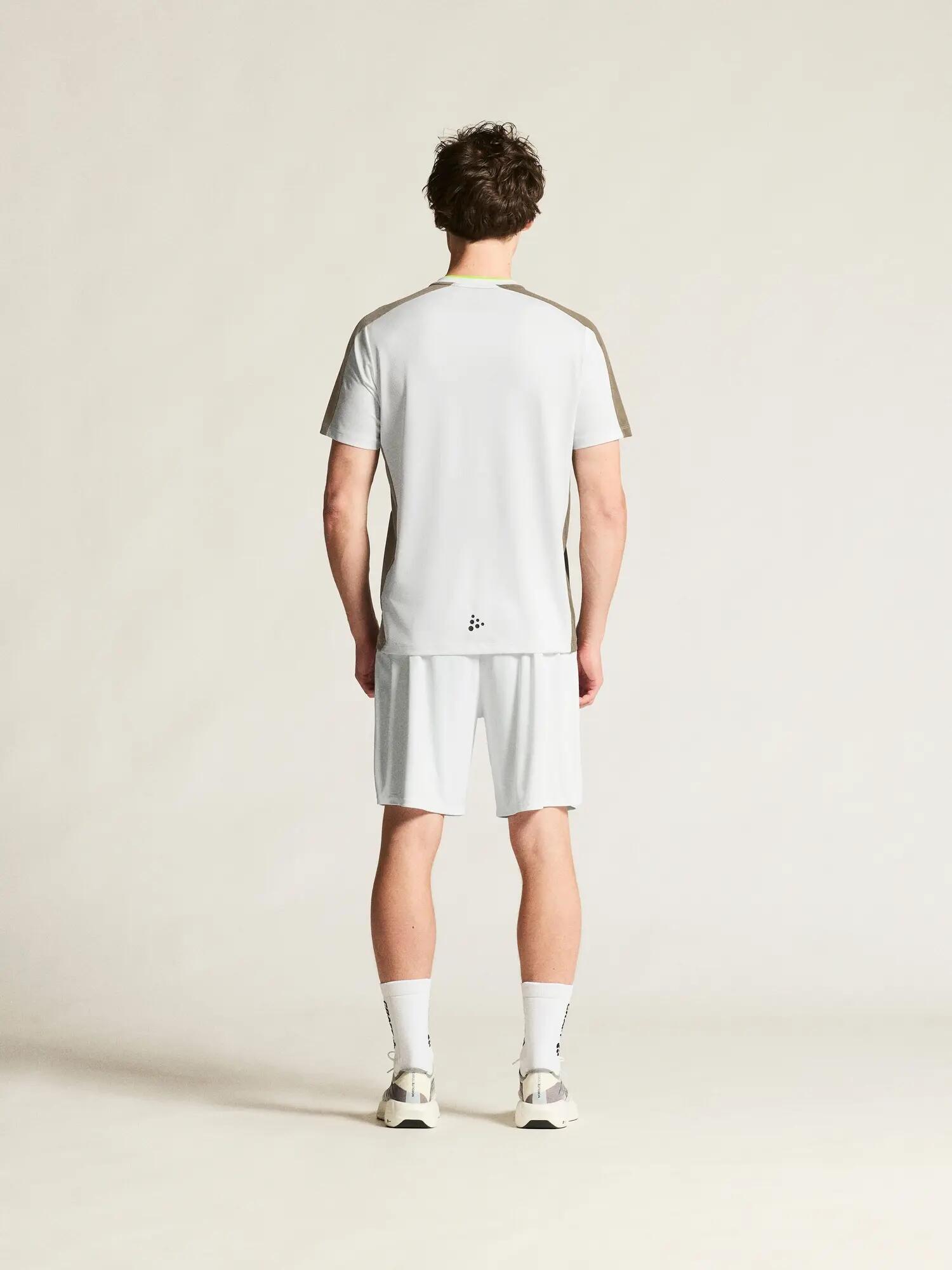 craft Evolve 2.0 Contrast Jersey M — Maillot contraste – White/Contrast beige 6/7