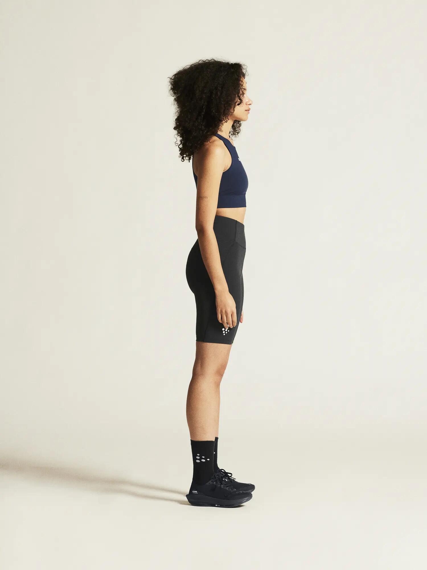 craft Rush 2.0 Short Tights W – Collant court léger et extensible – Black 3/7