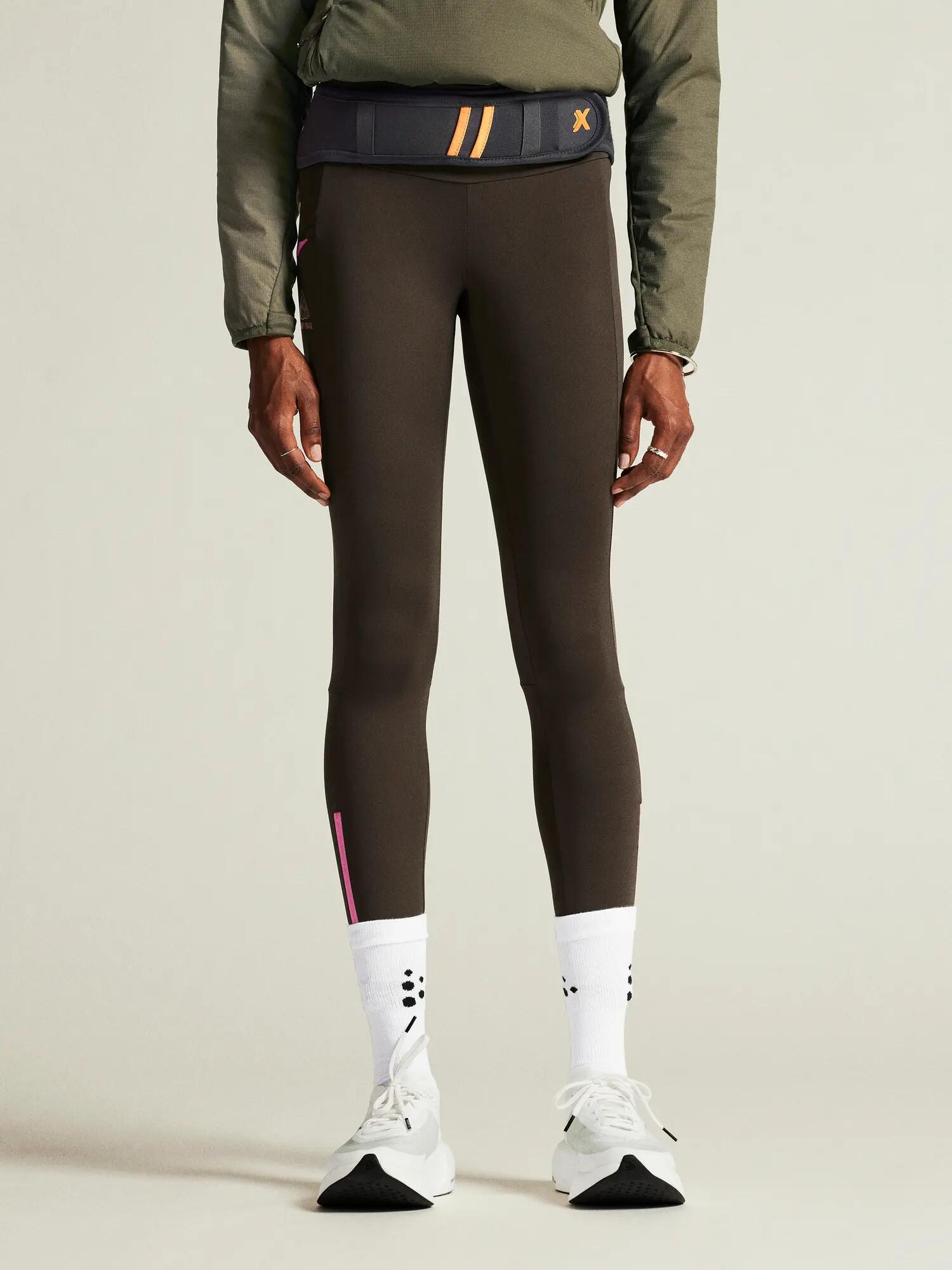 craft PRO Trail Tights 2 W – Leistungsstarke Trail-Tights – Bark/Rouge 3/7