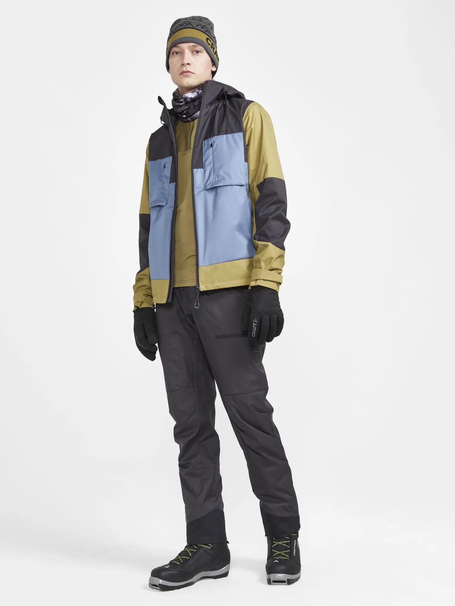craft Gain Midlayer M mi-zip en tissu doux – Algae 5/5