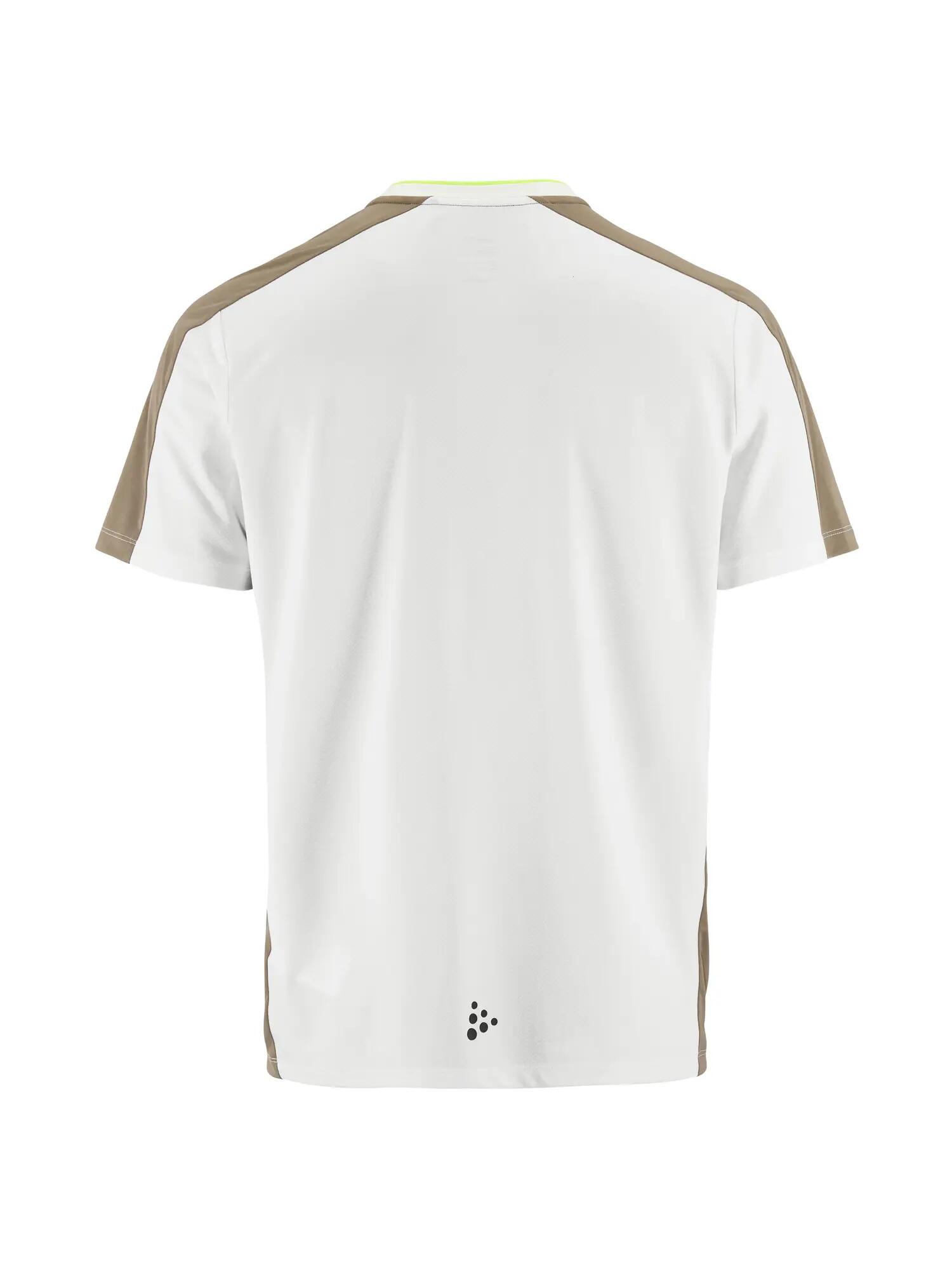 craft Evolve 2.0 Contrast Jersey M — Maillot contraste – White/Contrast beige 2/7