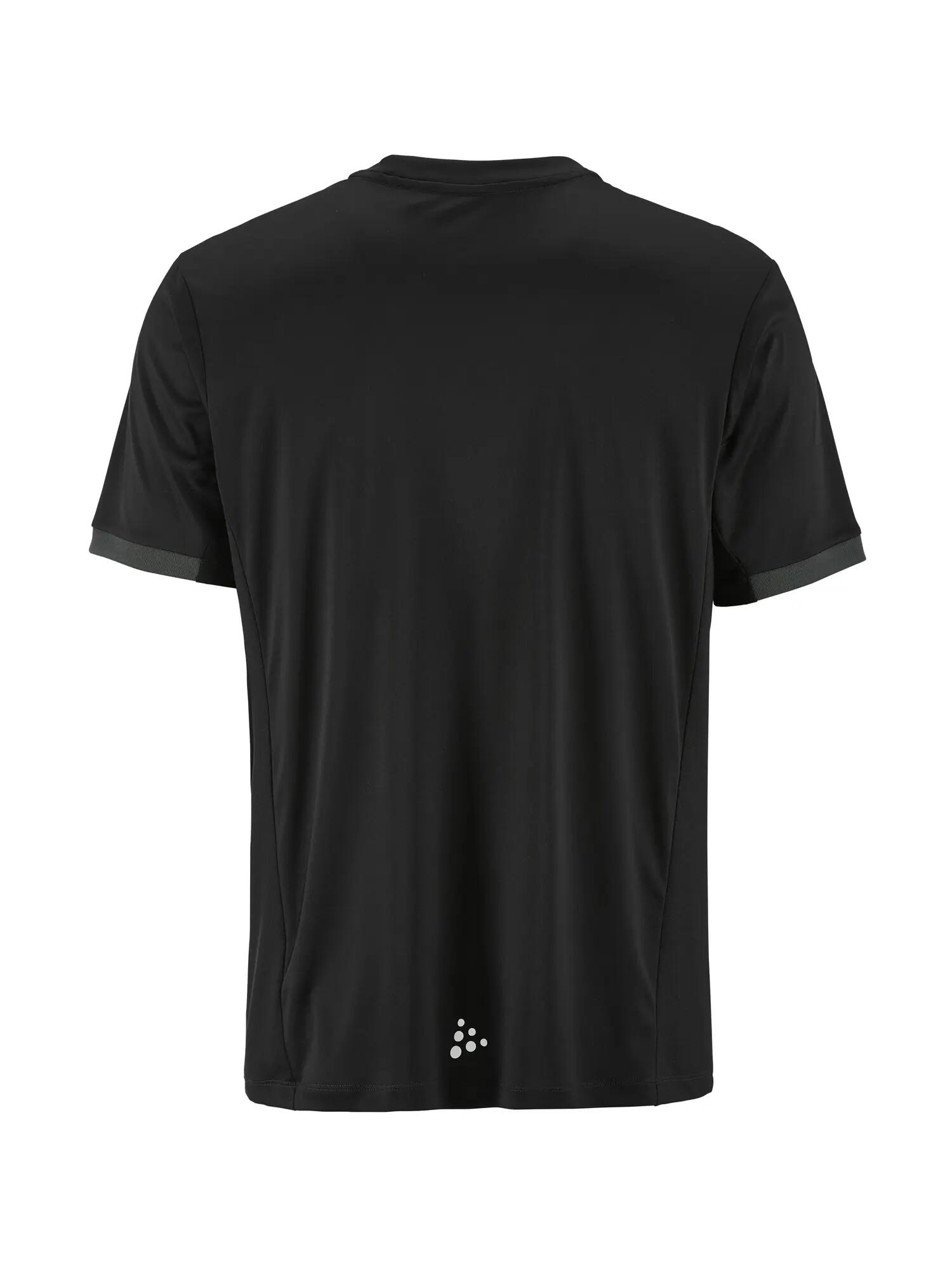 craft Evolve 2.0 Graphic Jersey M – Licht shirt met tonale print – Black 2/7