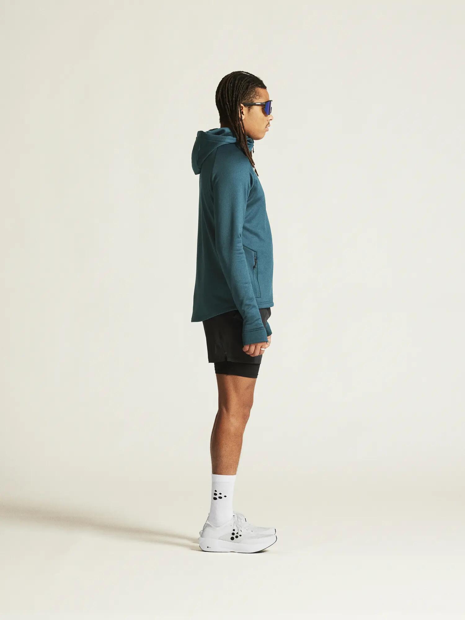craft ADV Explore Power Fleece Kapuzenjacke Herren – Alfa 5/7