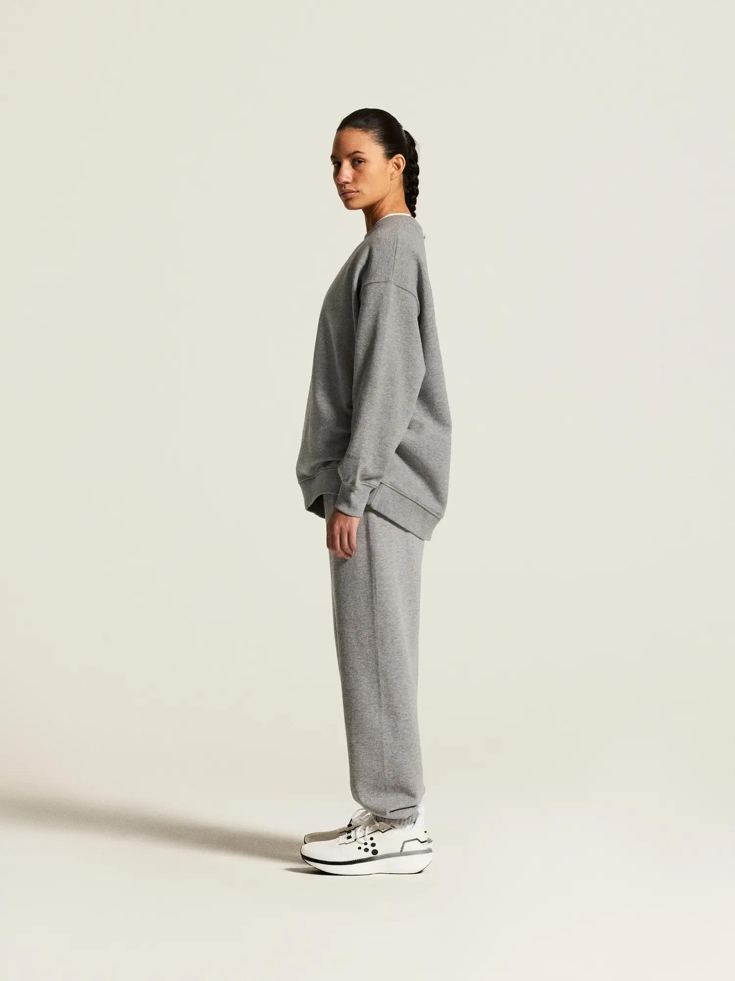 craft Frequent RN Sweatshirt W in cotone biologico – vestibilità relaxed – Grey 7/7