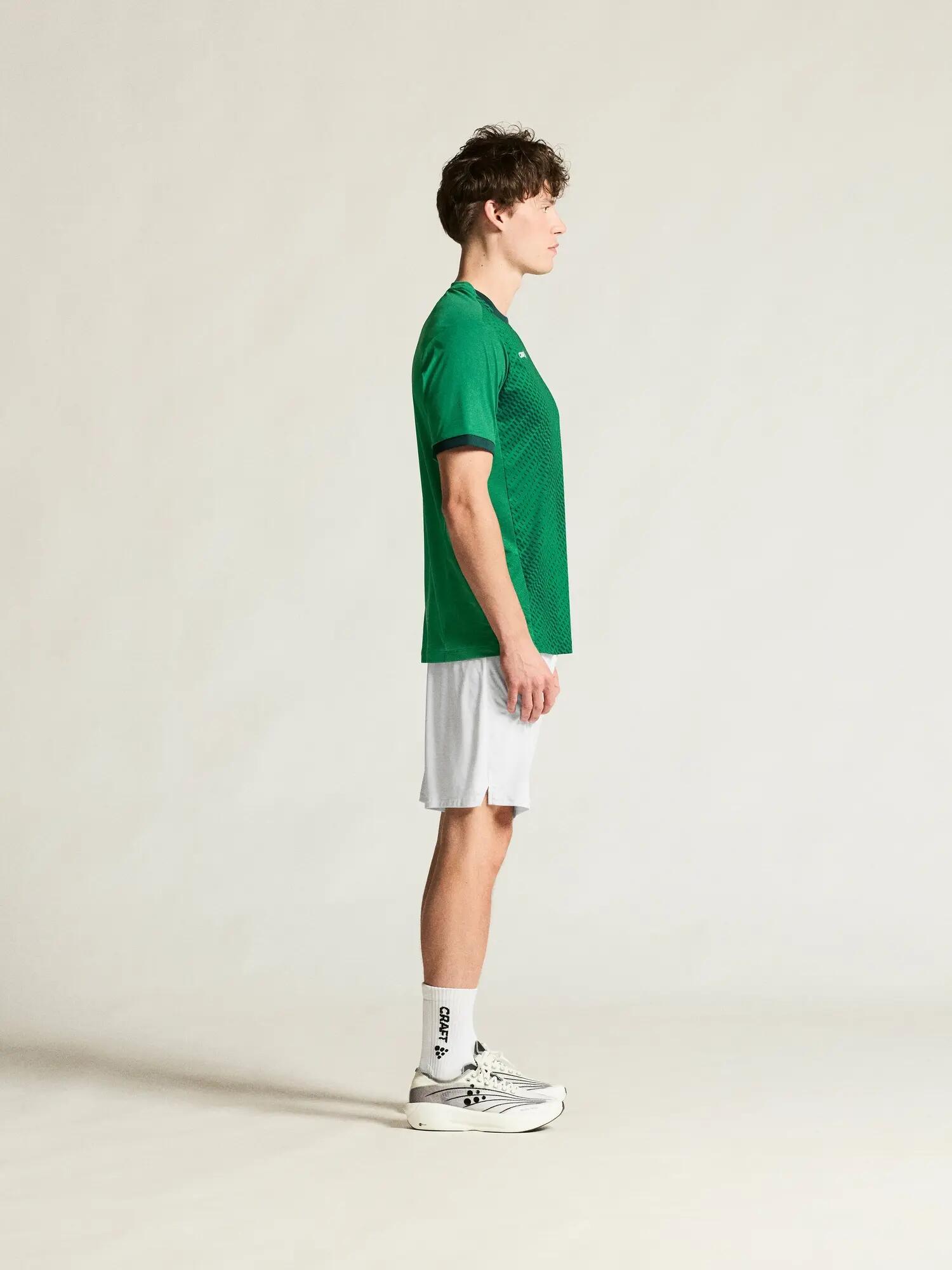 craft Evolve 2.0 Graphic Jersey M – leichtes Trainingsshirt – Team Green 5/7