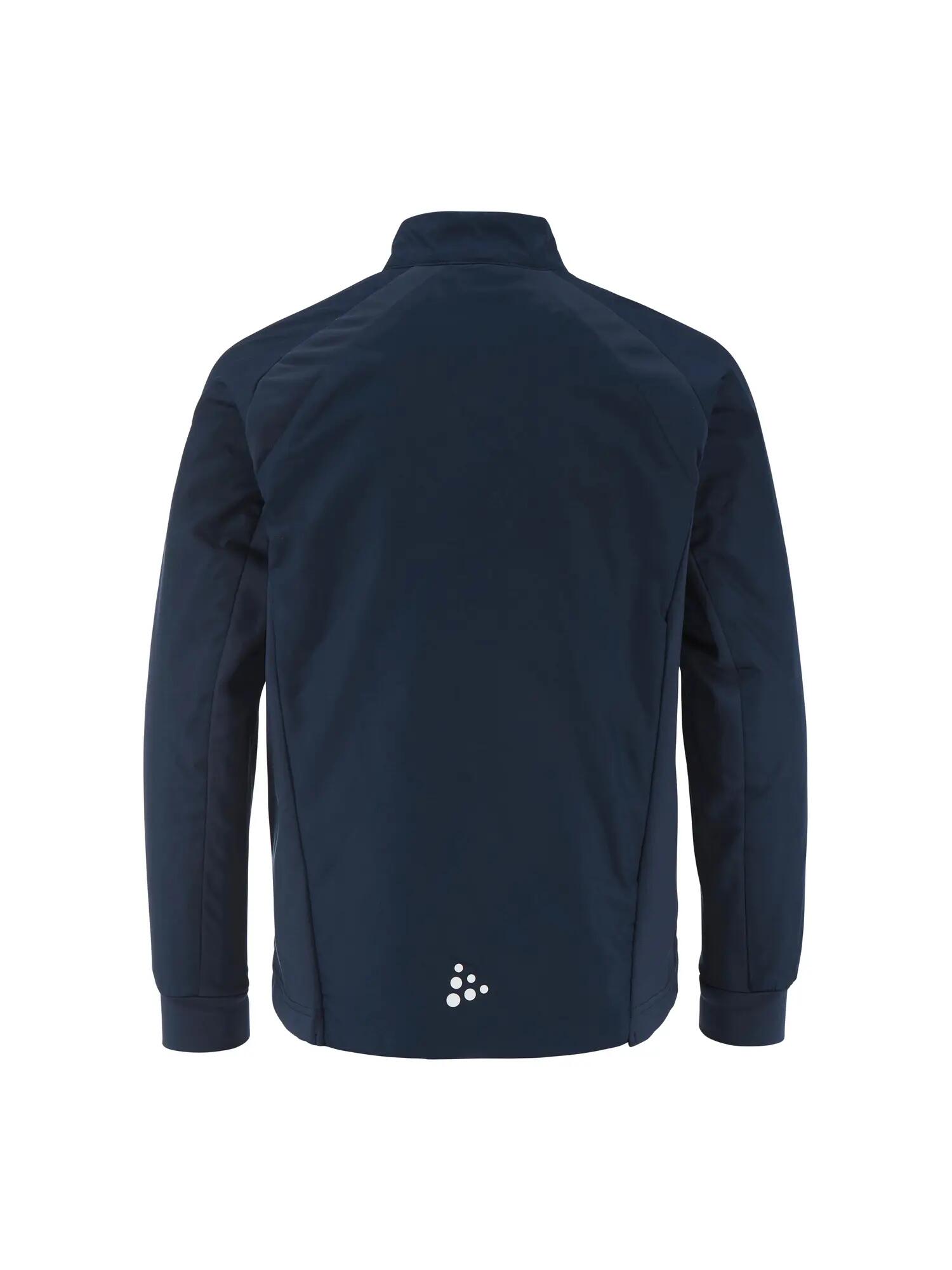 Ability Warm Jacket Jr gesteppte, dehnbare Juniorjacke – Marineblau 2/4