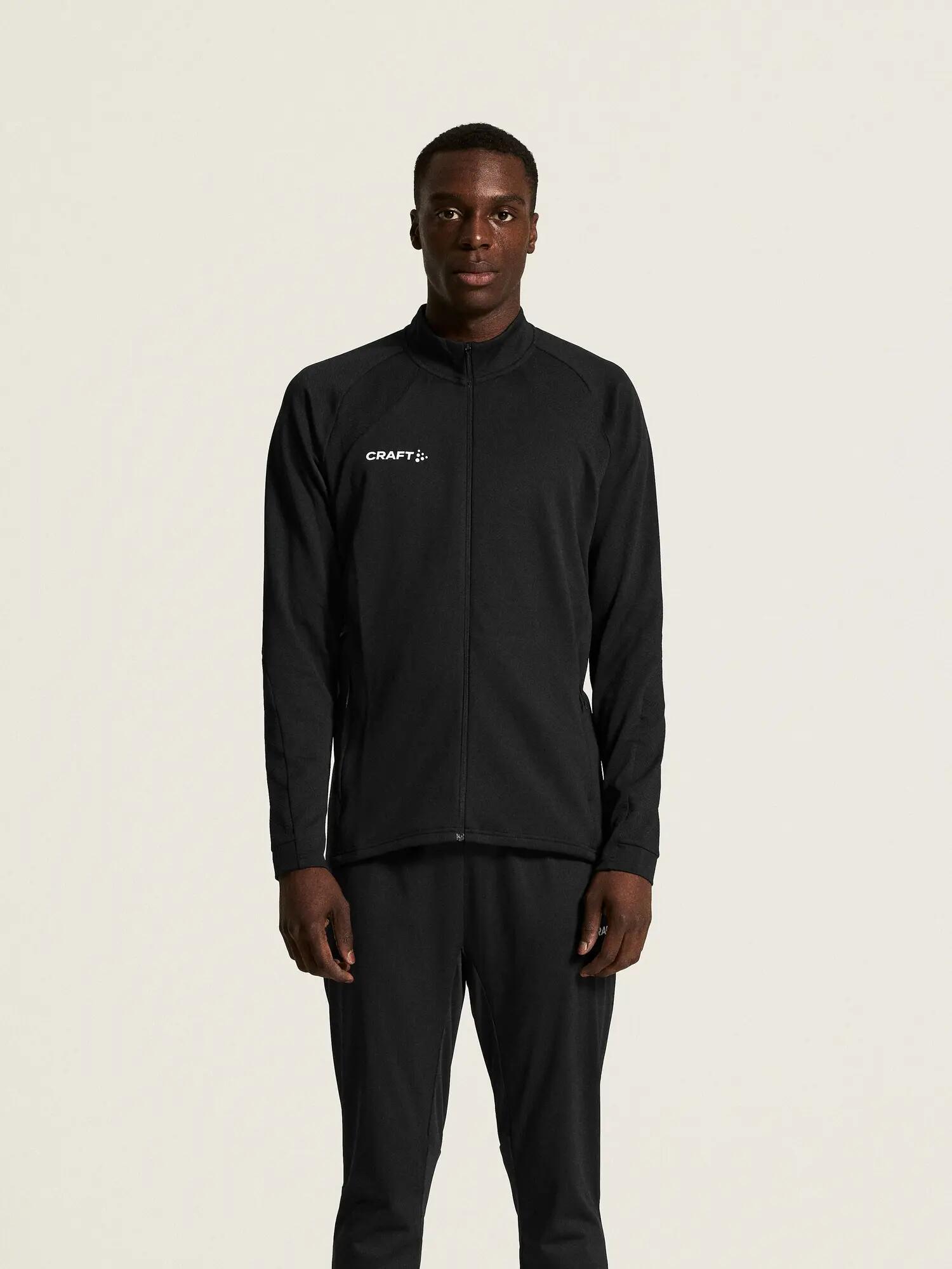 craft Extend 2.0 Full Zip Jacket M – midlayer tecnico elasticizzato – Black 5/7