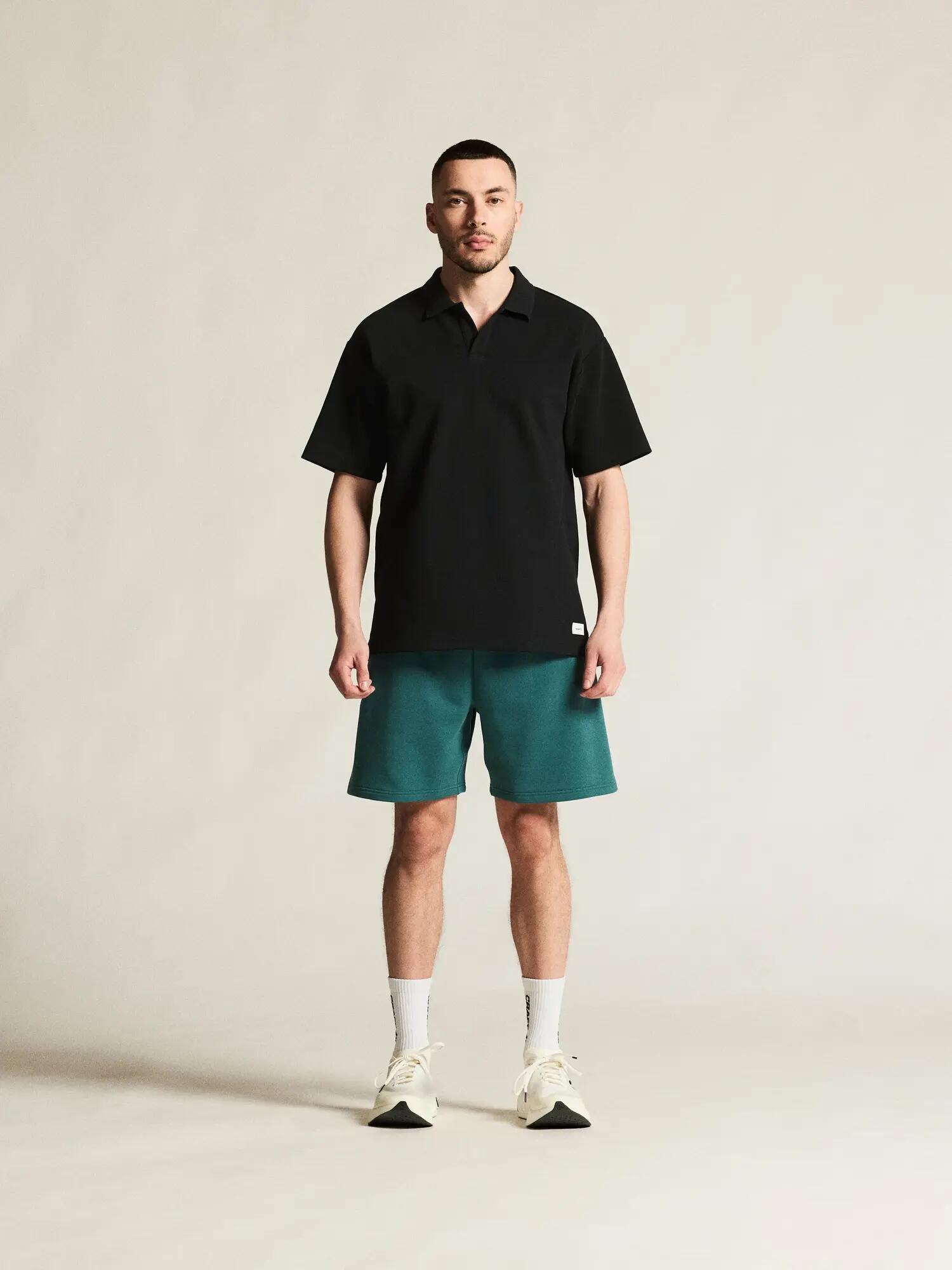 craft Frequent Polo Shirt M – 100% Bio-Baumwolle, Relaxed Fit – Black 2/7