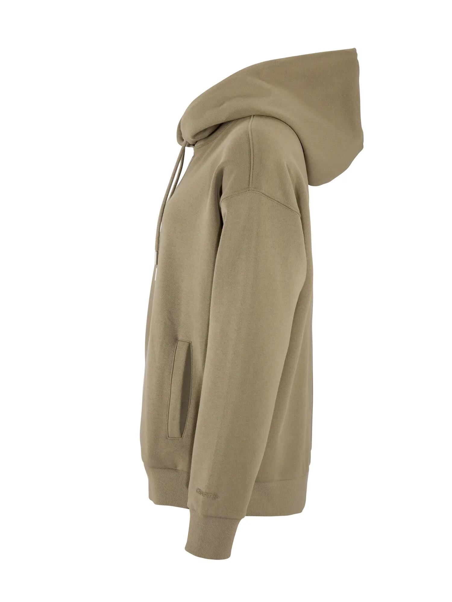 craft Frequent Hoodie W – Kapuzenpullover aus Bio-Baumwolle, entspannte 4/7