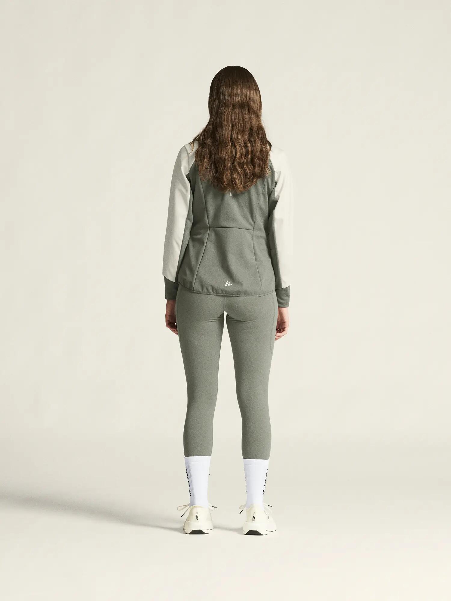 craft CORE Essence Nordic Softshelljas 3-laags winddicht dames – Leaf/Tofu 5/7