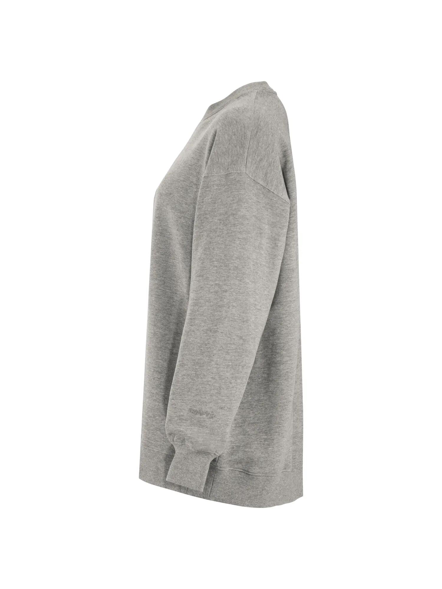 craft Frequent RN Sweatshirt W in cotone biologico – vestibilità relaxed – Grey 2/7