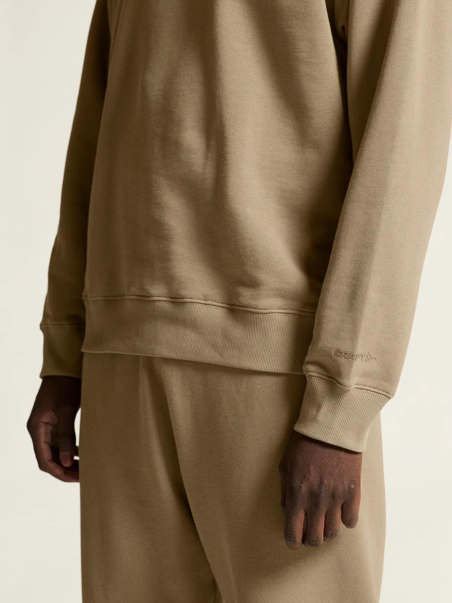 craft Frequent RN Sweatshirt M aus Bio-Baumwolle, relaxed Fit – Taupe 7/7