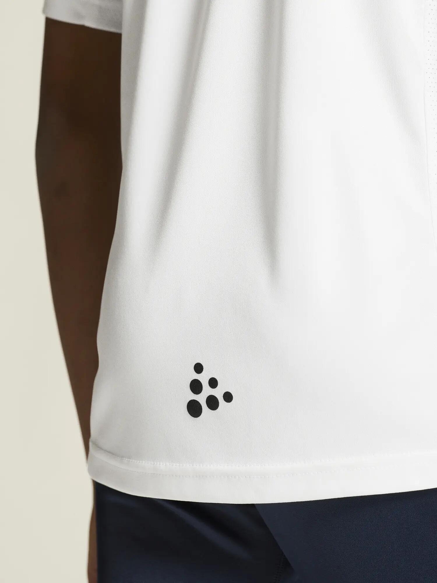 craft Rush 2.0 SS Tee Jr leichtes Trainingsshirt – White 7/7