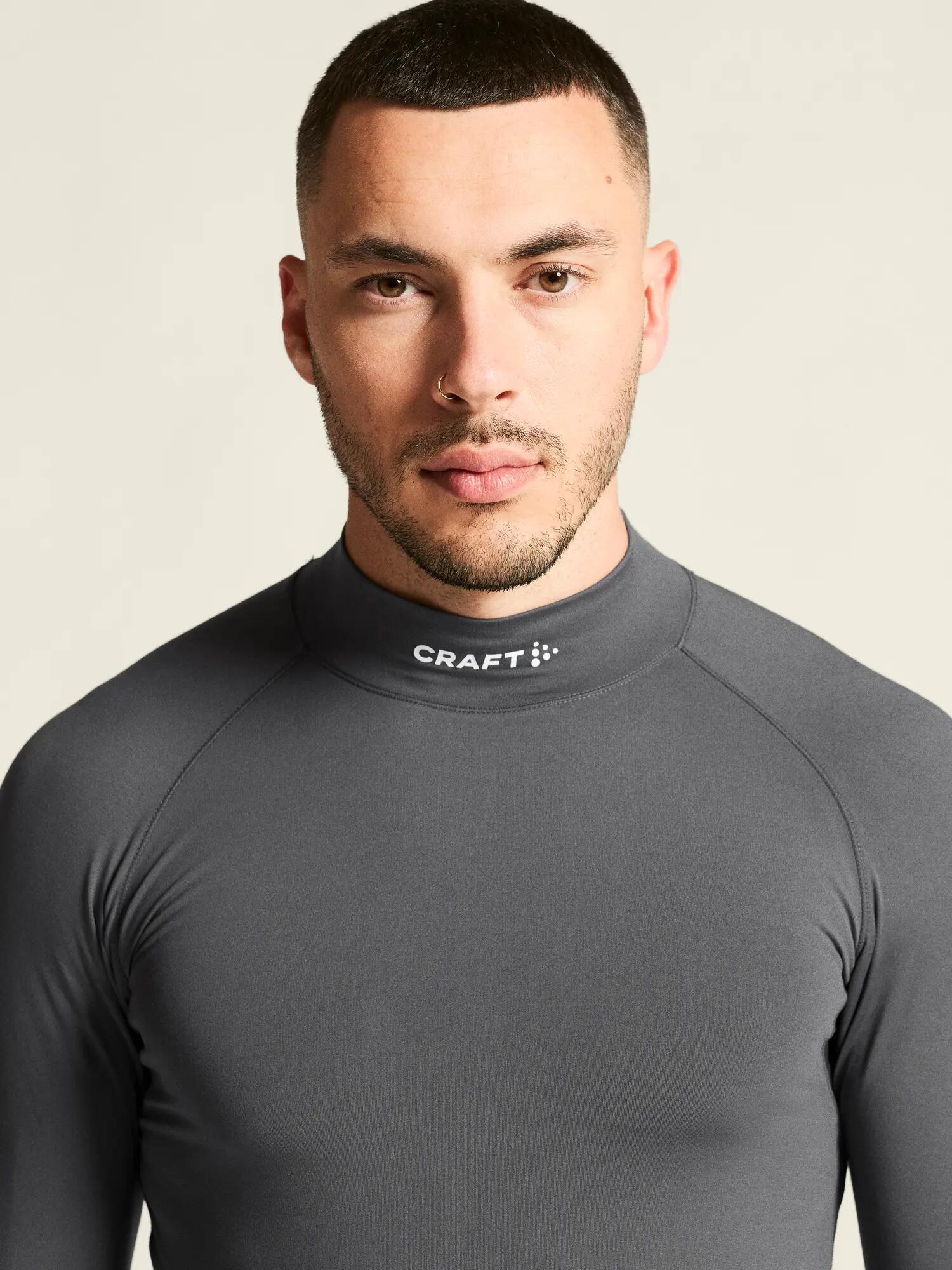 craft Flow Thermal MN LS Tee M – tee-shirt thermique manches longues – Granite 6/7