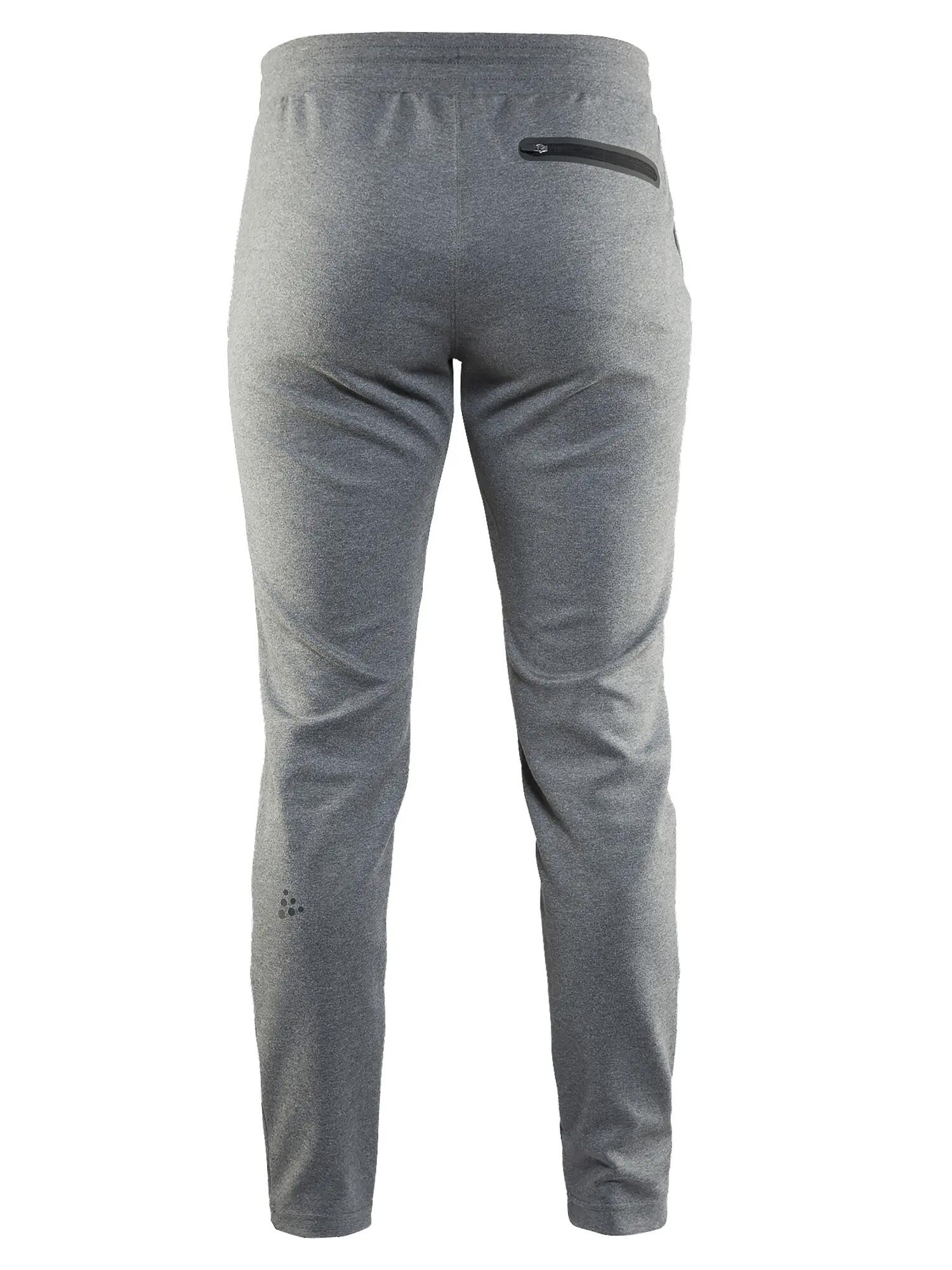 craft Noble Loose Fit Tights W – Joggingbroek van zacht jersey – Dark Grey 3/4