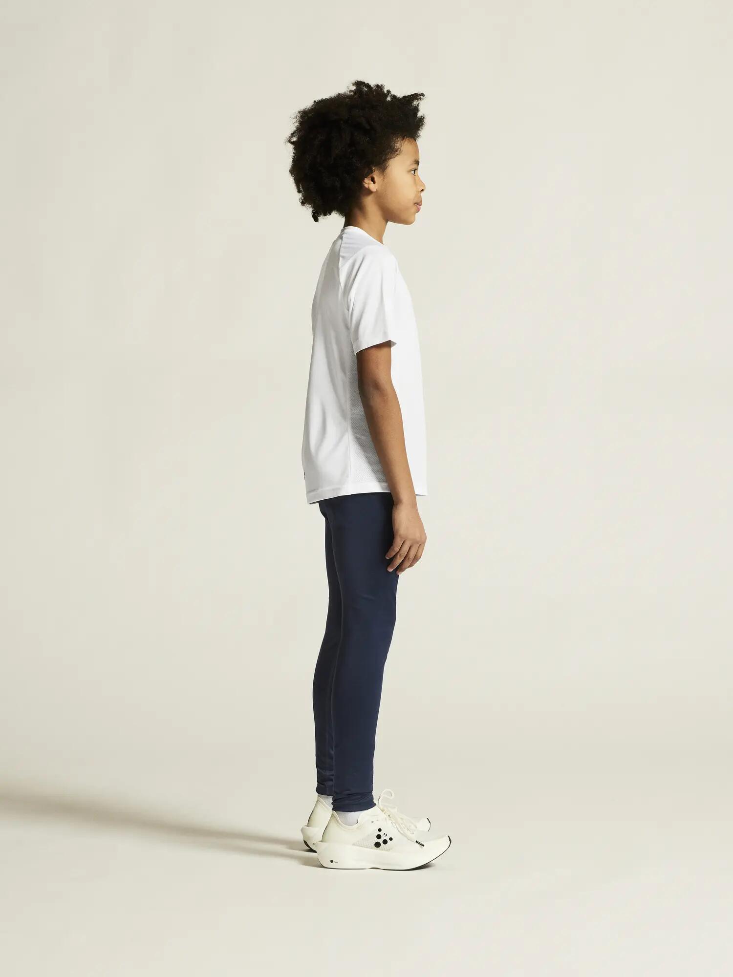 craft Rush 2.0 SS Tee Jr leichtes Trainingsshirt – White 4/7