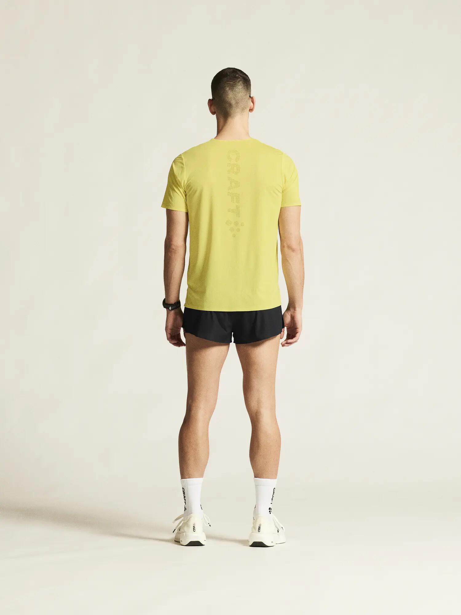 craft Race Day SS Tee 2 M - T-shirt running uomo ventilata – Zest 4/7