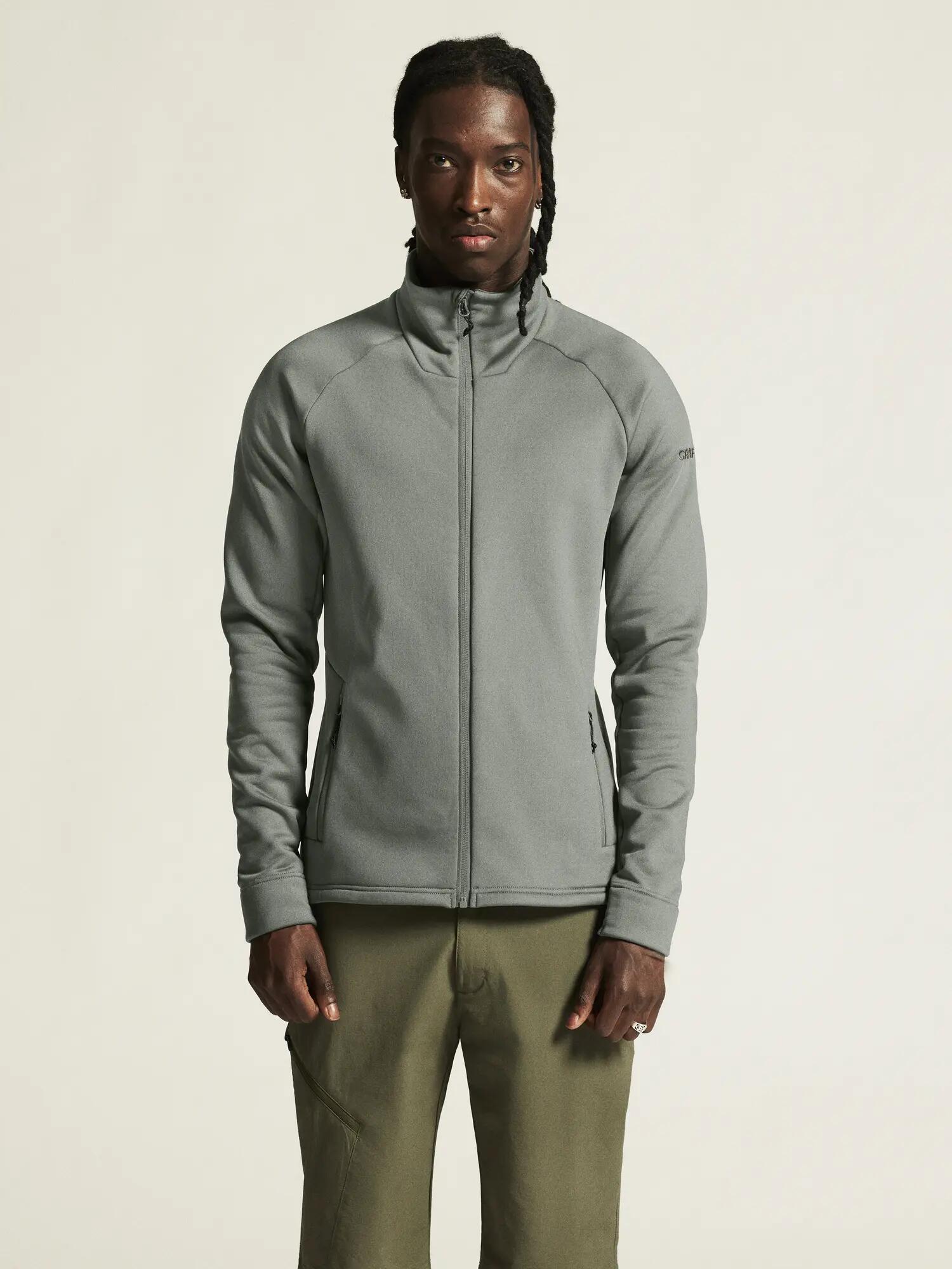 craft ADV Explore Power Fleece Jacket – Weich & Stretch – Leaf 5/7