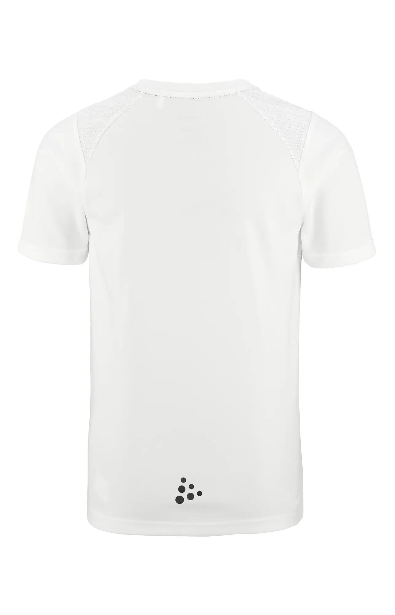 craft Rush 2.0 SS Tee Jr leichtes Trainingsshirt – White 2/7