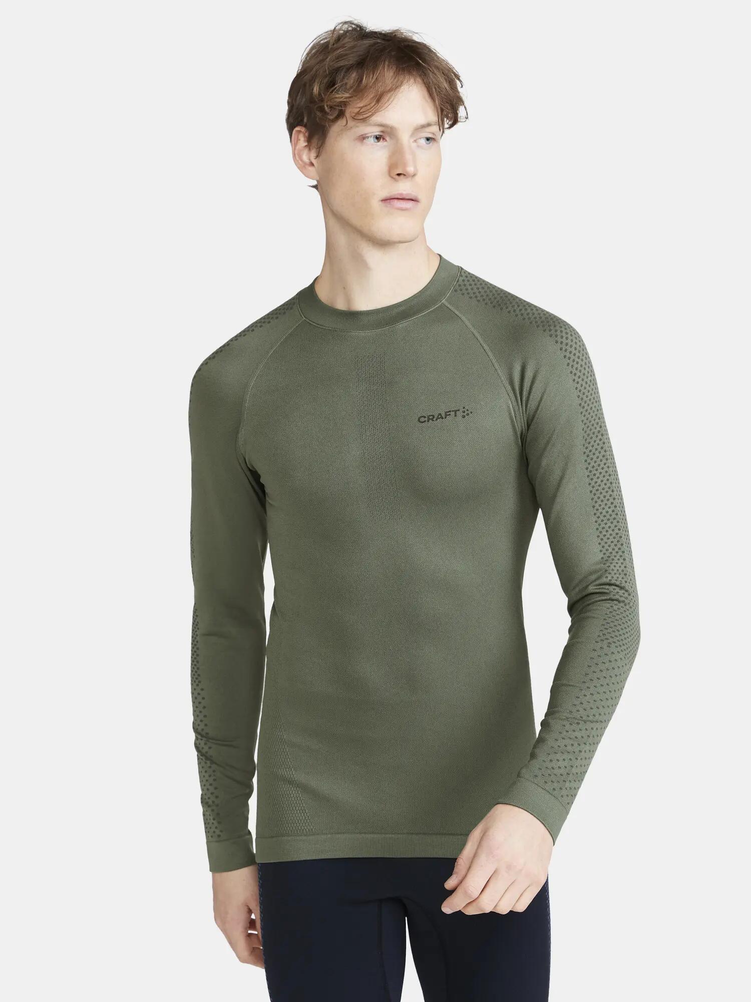 craft Langarm Baselayer Warm Intensity — Extra Isolierung – Thyme-Granite 3/6