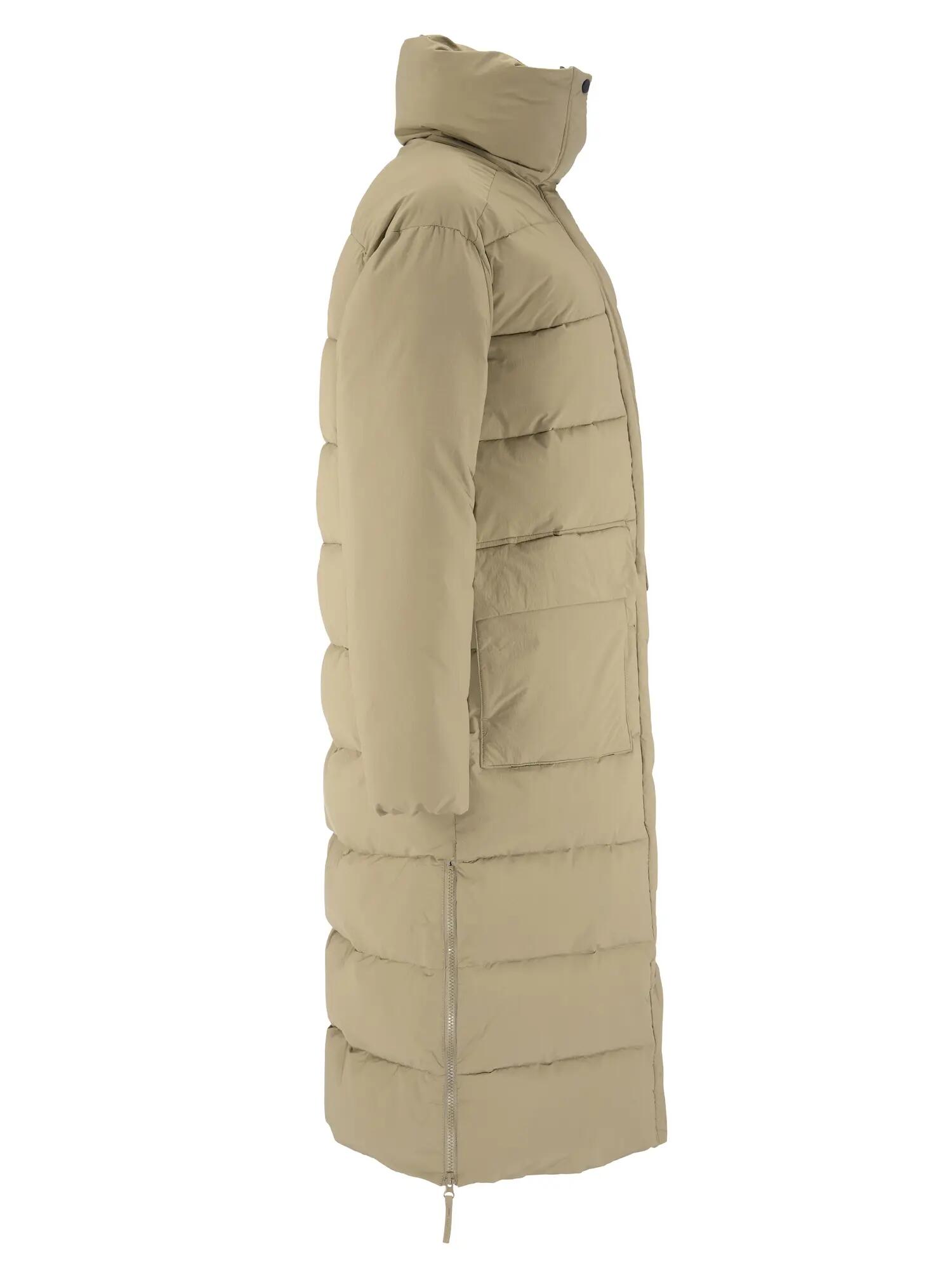 craft Urban Long Padded Coat W – lange, wattierte Parka – Taupe 2/7