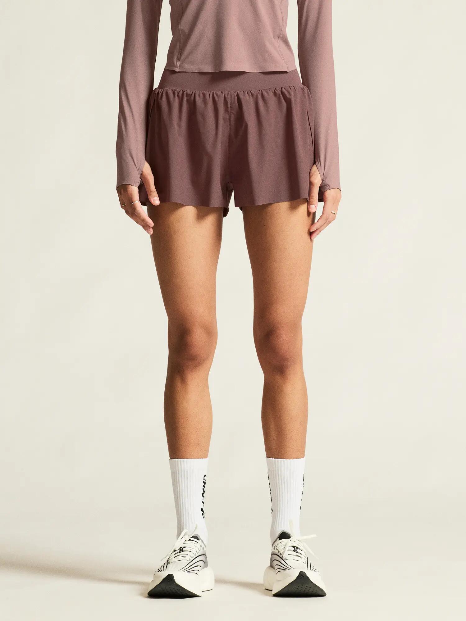 craft Hypervent Wide Shorts W — short de running à taille large et maintien – 7/7