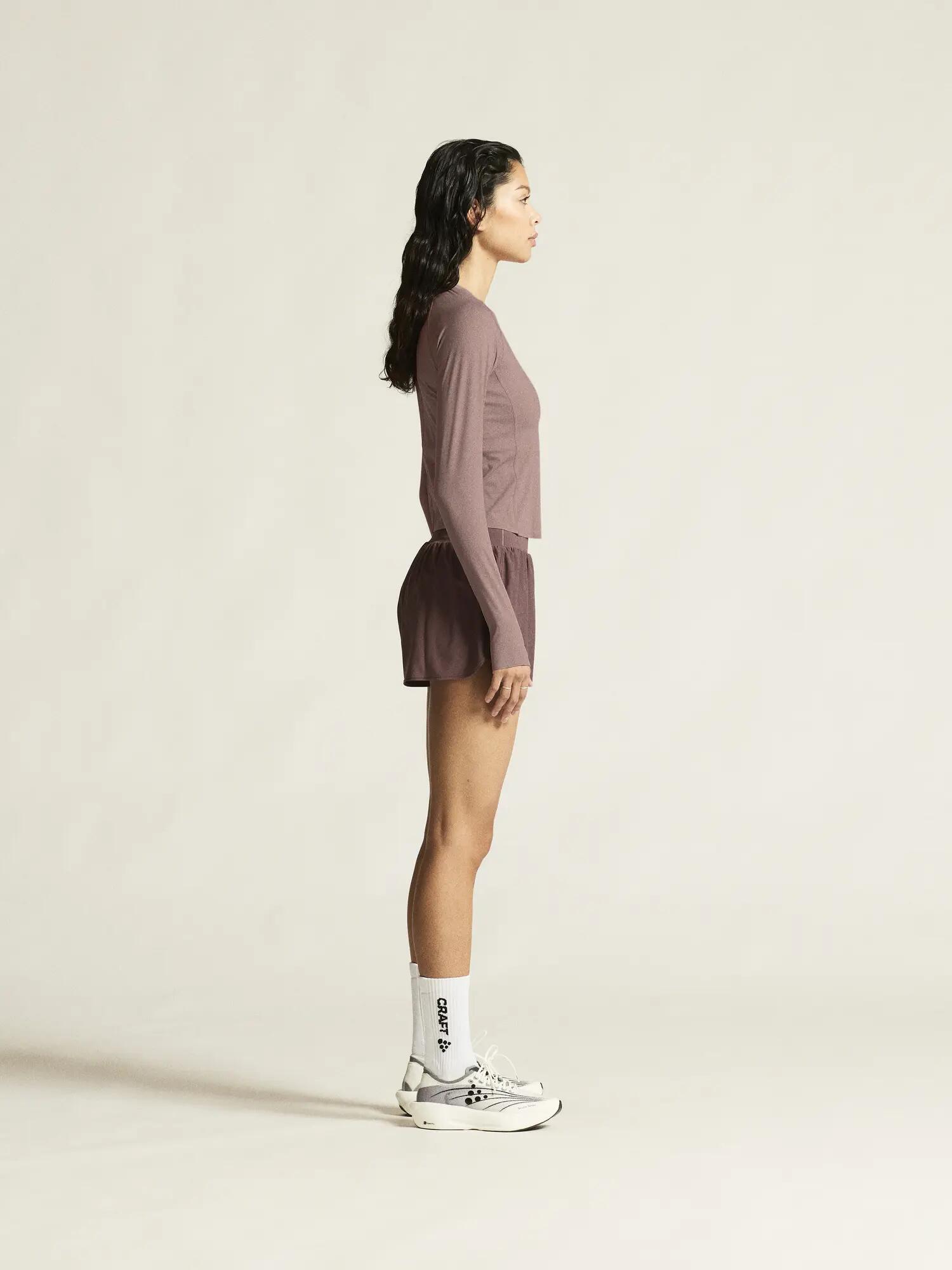 craft Hypervent Wide Shorts W — short de running à taille large et maintien – 5/7
