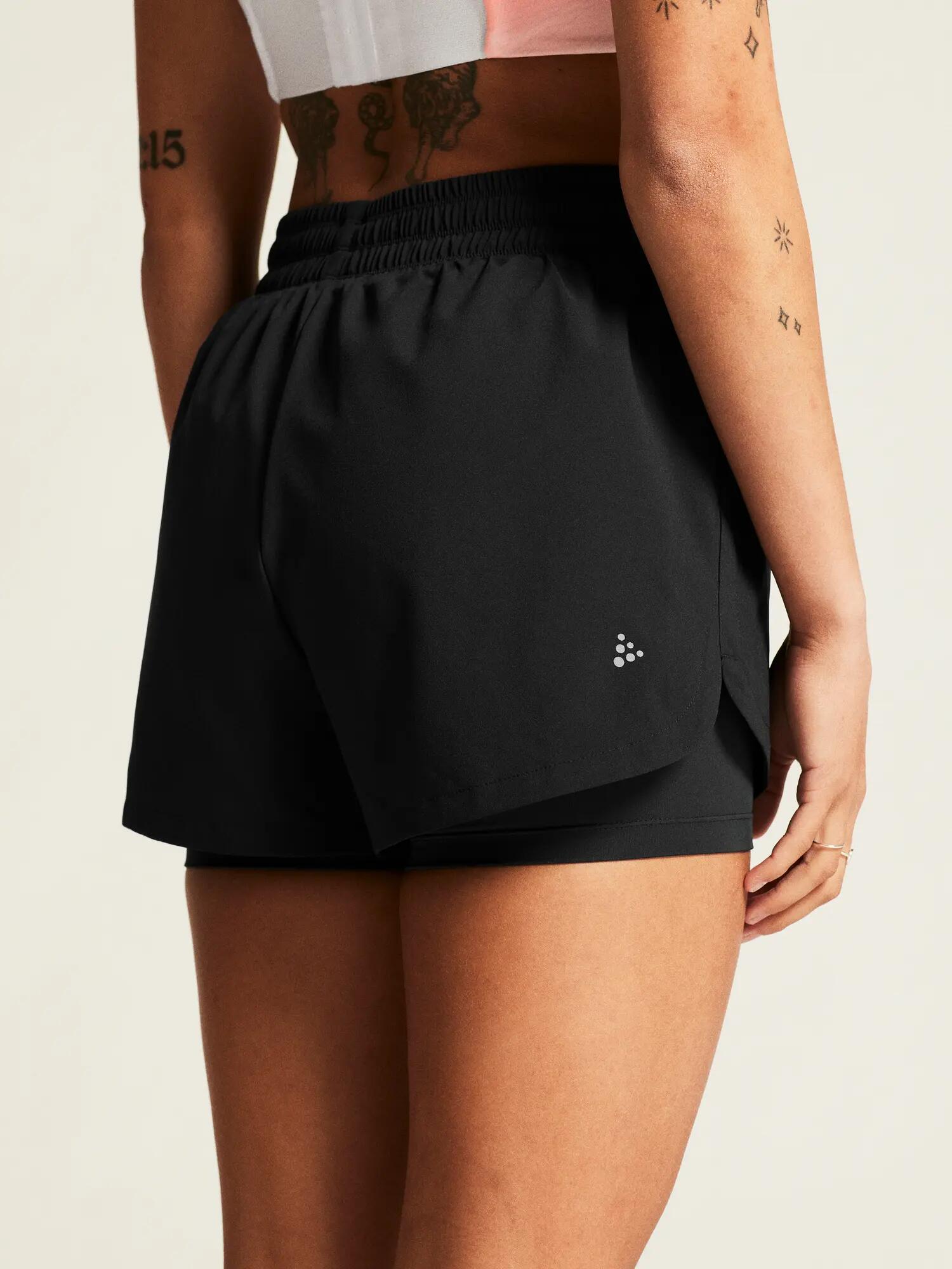 craft ADV Essence 2-In-1 Shorts 2 W – Short de training avec collant intégré – 3/7
