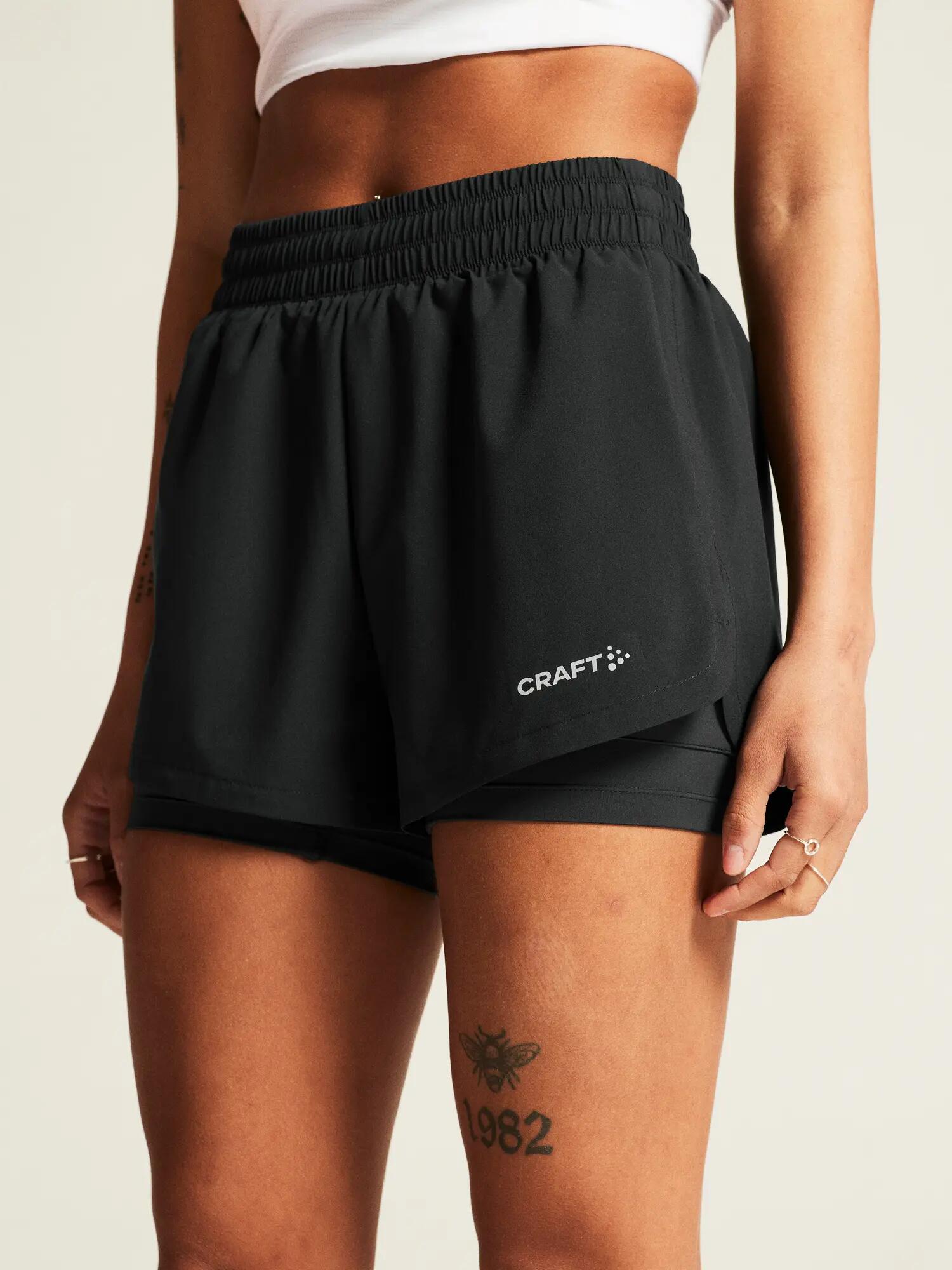 craft ADV Essence 2-In-1 Shorts 2 W – Short de training avec collant intégré – 2/7