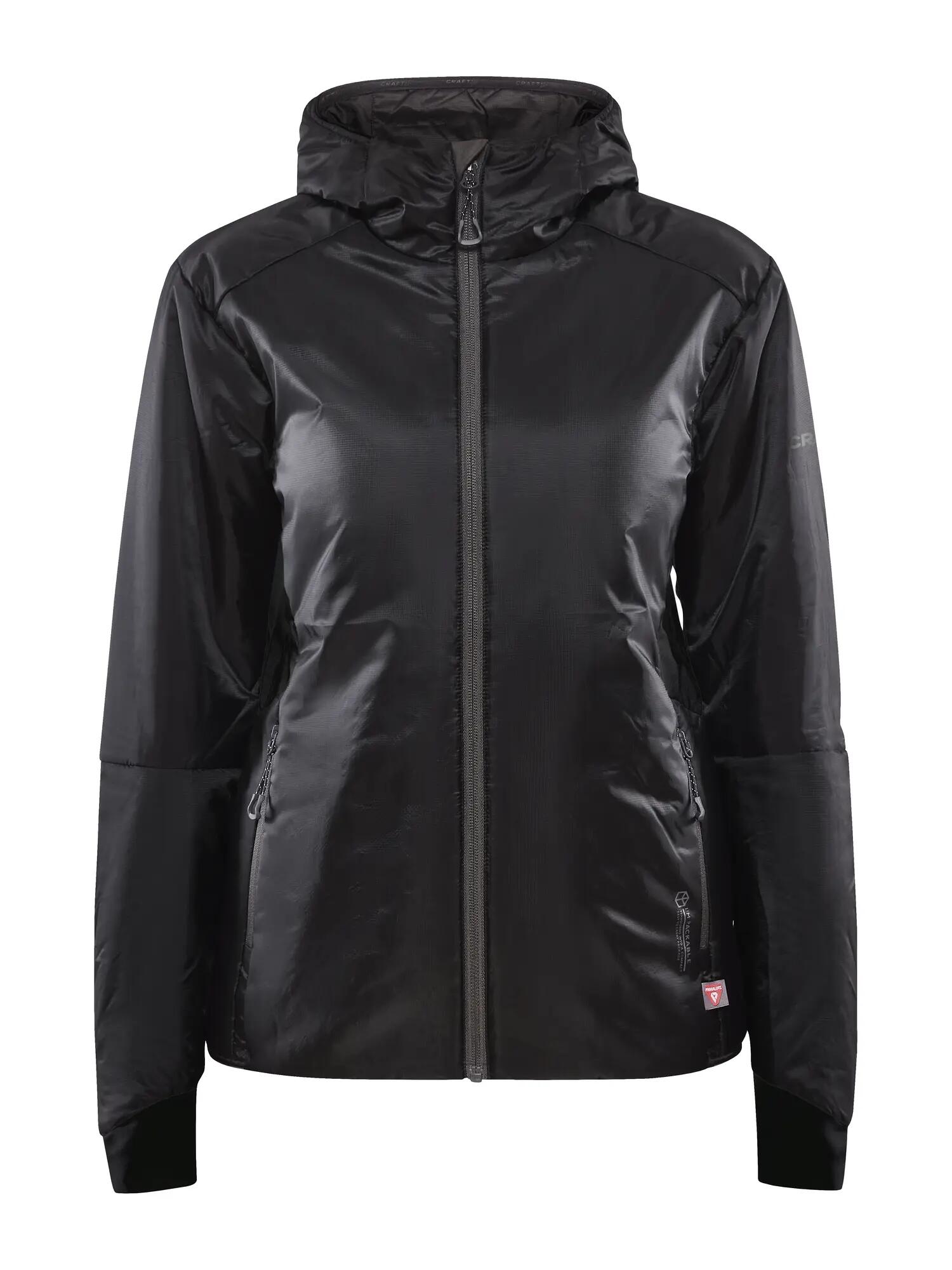 craft ADV Explore Lightweight Jacket W – lichte, pakbare PrimaLoft – Black 1/7