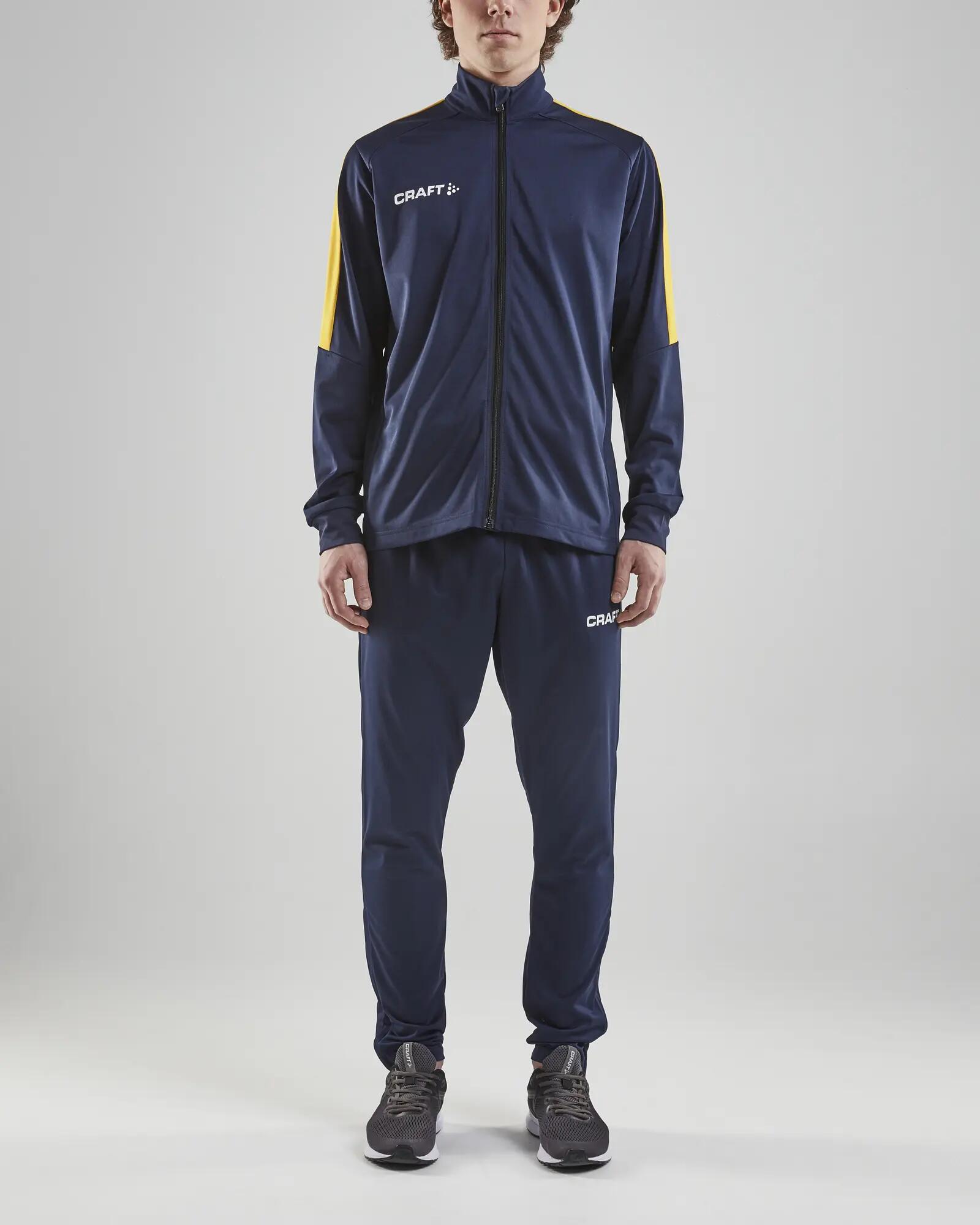 craft Progress Jacket M jaqueta de treino respirável – Navy/Sweden Yellow 5/5