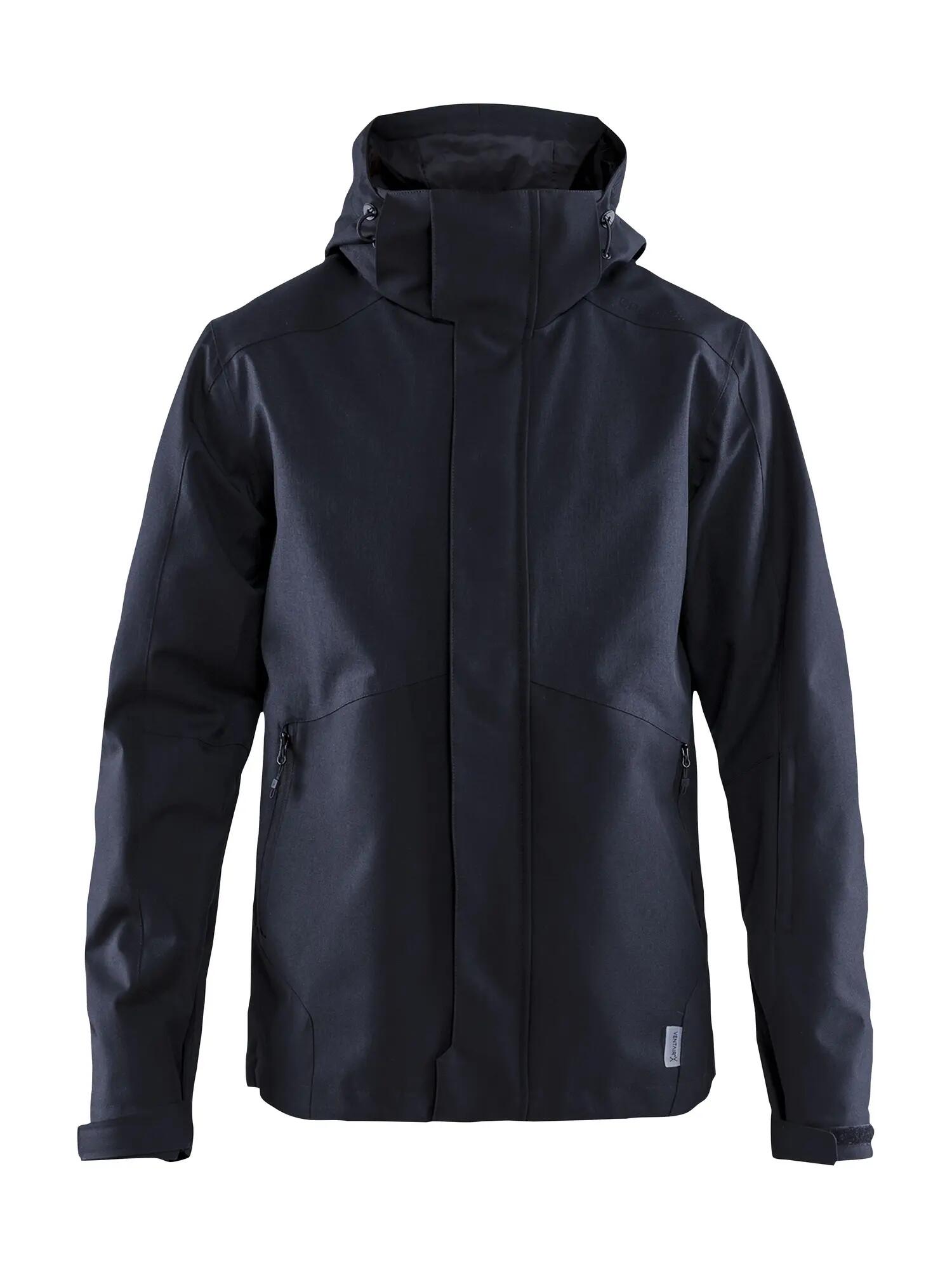craft Mountain Jacket M — Cortavientos e impermeable – Gravel Melange 2/2