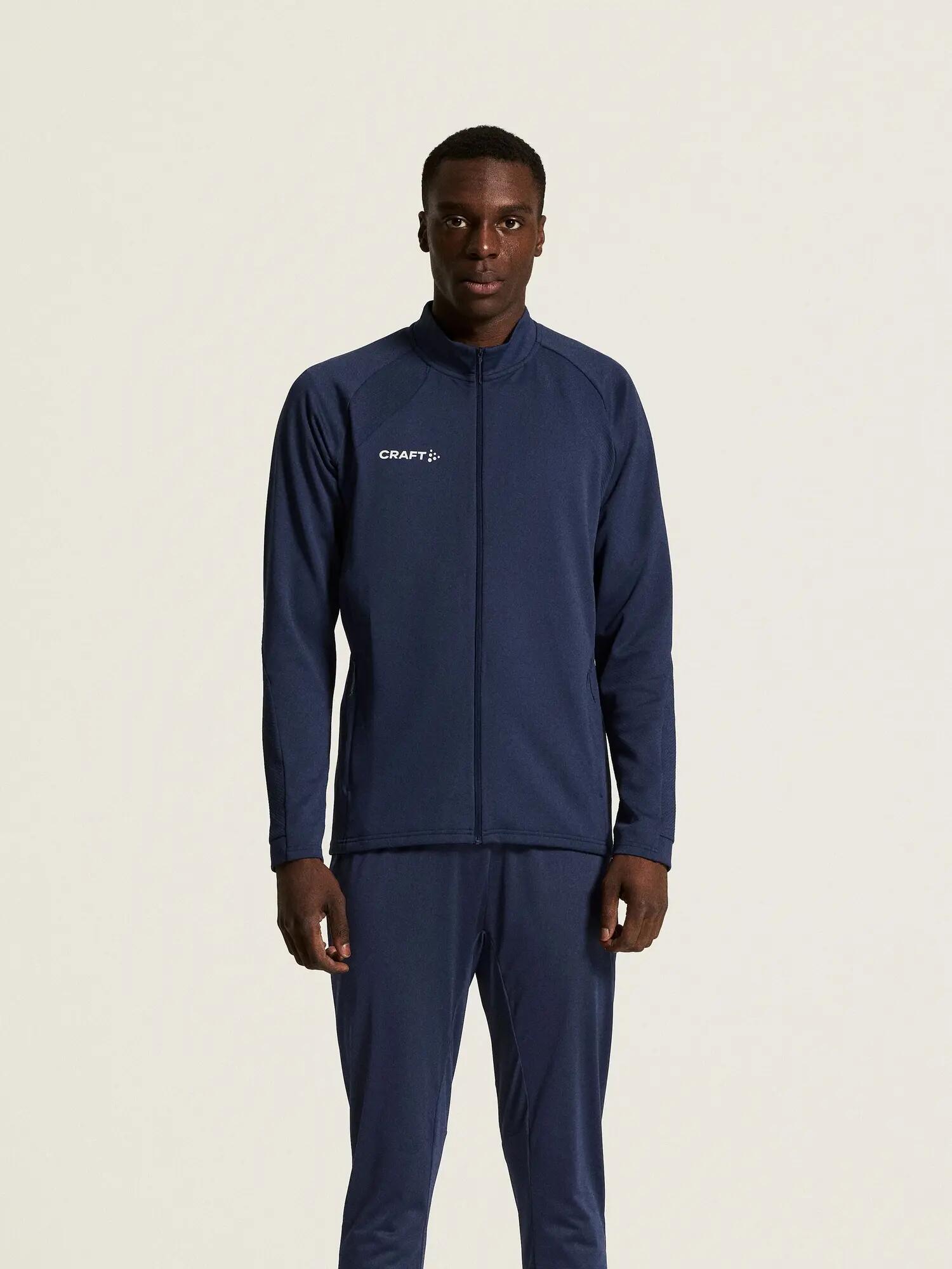 craft Extend 2.0 Full Zip Jacke M – Funktioneller Midlayer – Marineblau 5/7