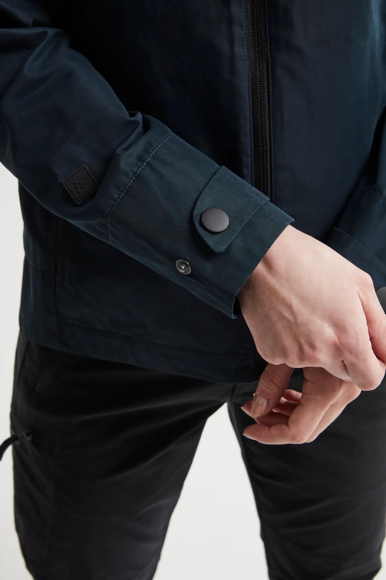 craft Casual Spring jkt W – zachte, moderne lentejas – BLACK 4/5