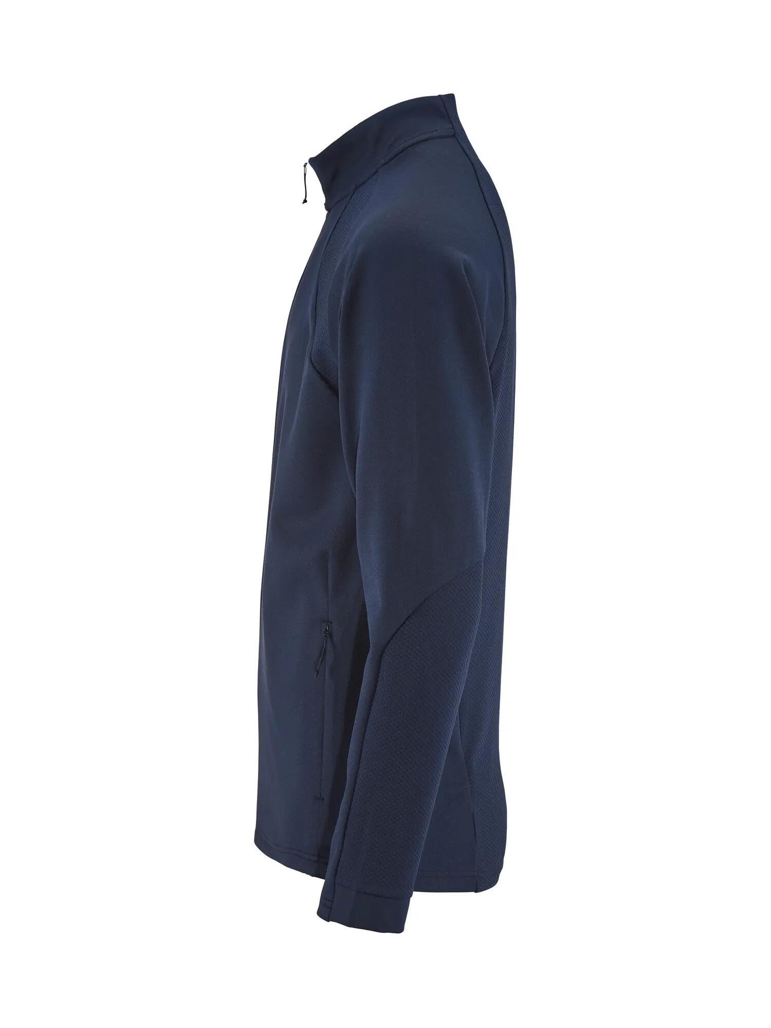 craft Extend 2.0 Full Zip Jacke M – Funktioneller Midlayer – Marineblau 4/7