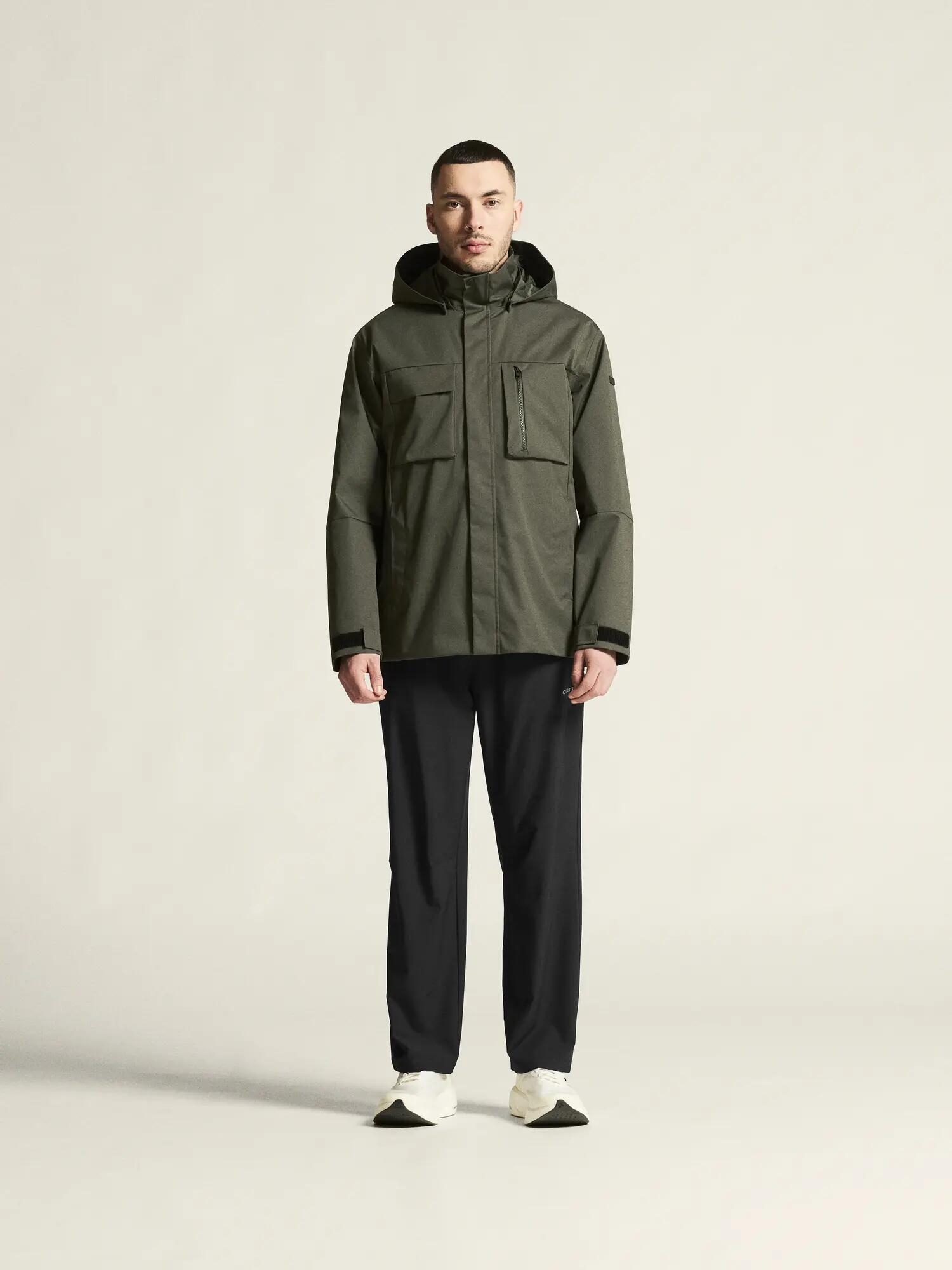 craft Urban Jacket M – Wasserabweisend & nachhaltig – Chimera 6/7