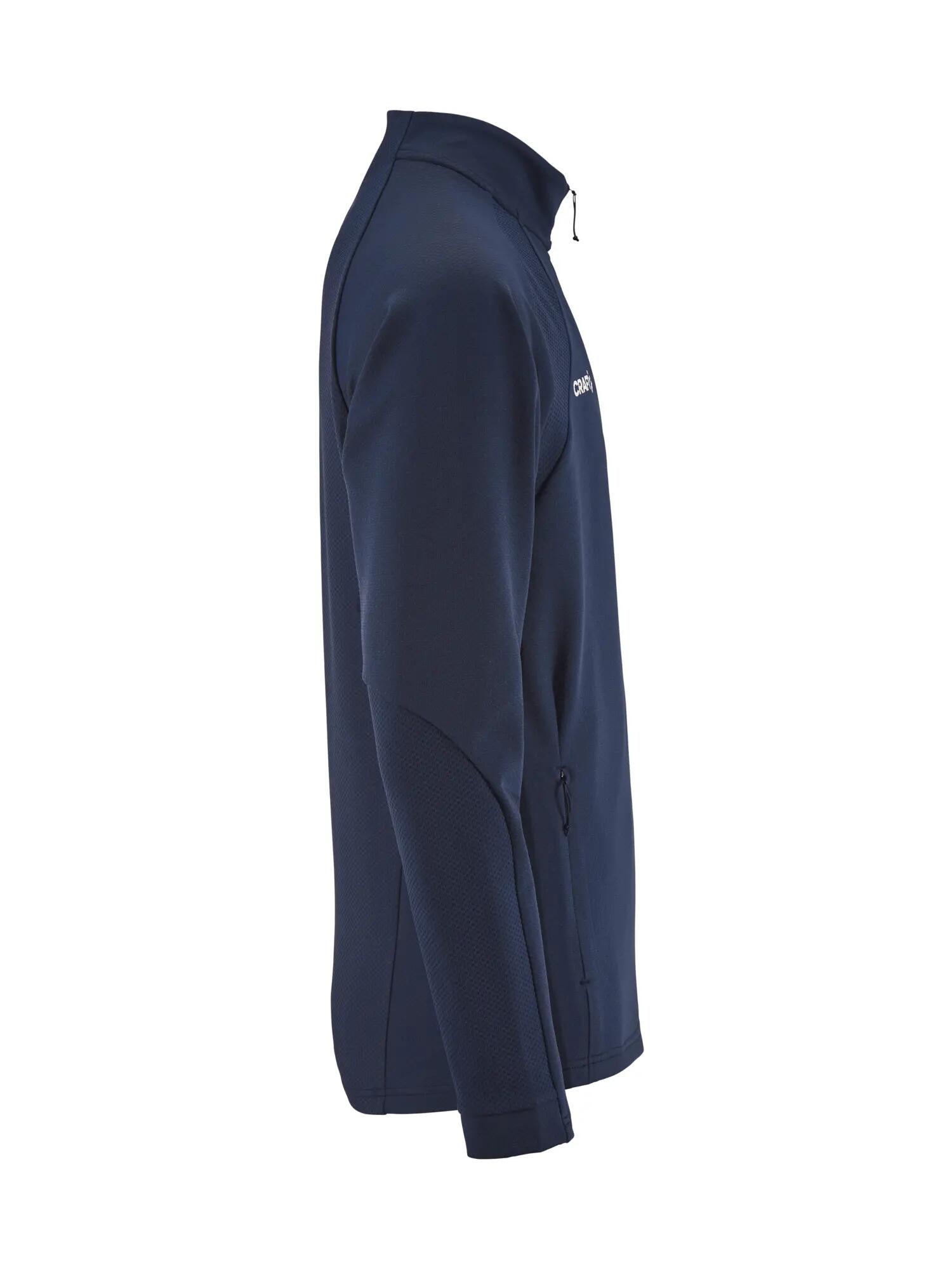 craft Extend 2.0 Full Zip Jacke M – Funktioneller Midlayer – Marineblau 3/7