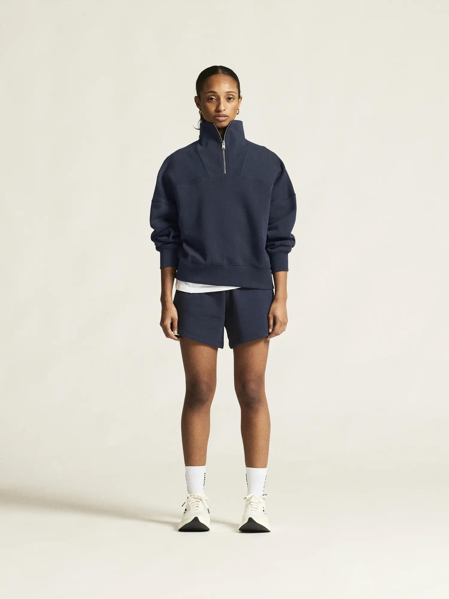 craft Frequent Sweatshorts W - Court en coton bio, coupe relaxed – Blaze 6/7