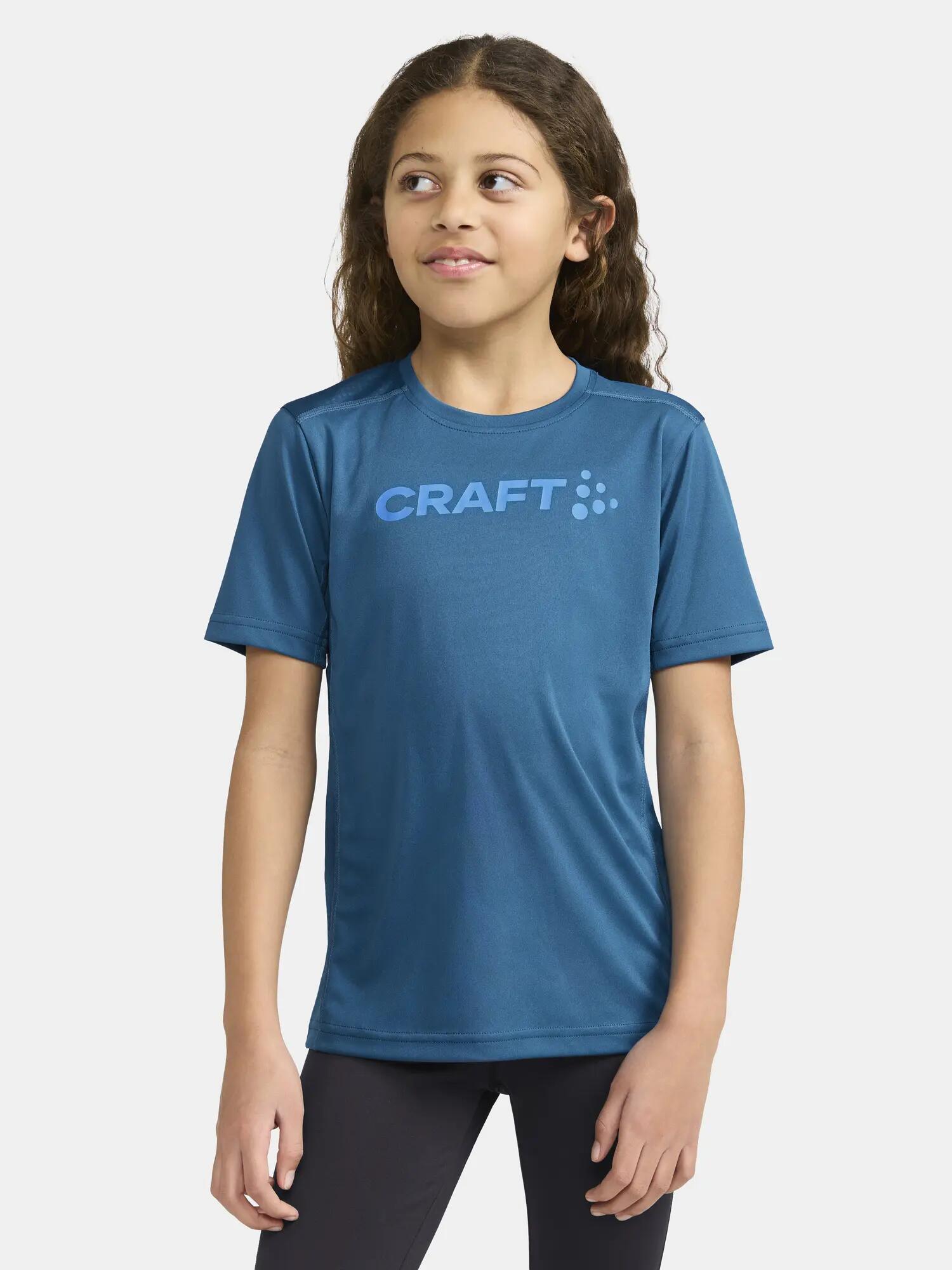 craft Rush SS Tee Jr Leichtes Polyester-T-Shirt – Whale 4/5