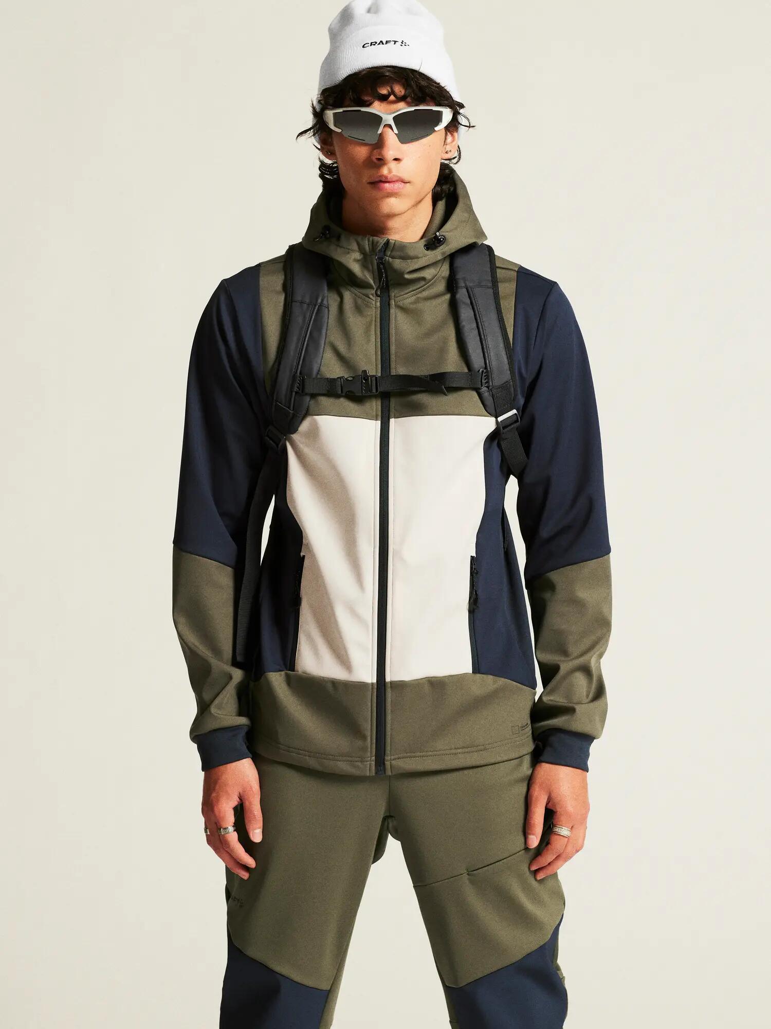 craft Giacca Core Backcountry Hood Uomo – 3 strati antivento e impermeabile – 7/7