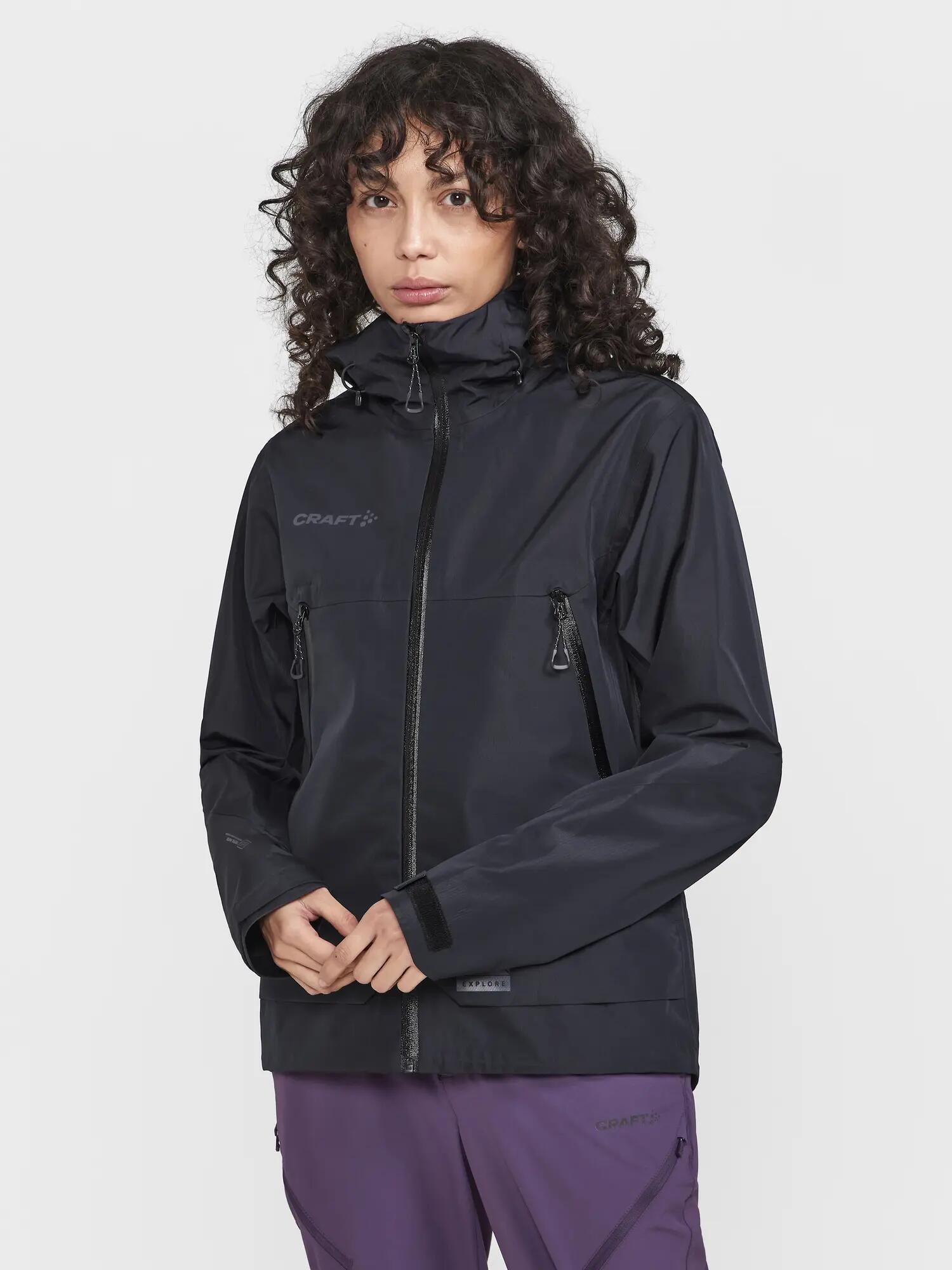craft ADV Explore Shell Jacket W waterdichte 3‑laags jas – Black 7/7