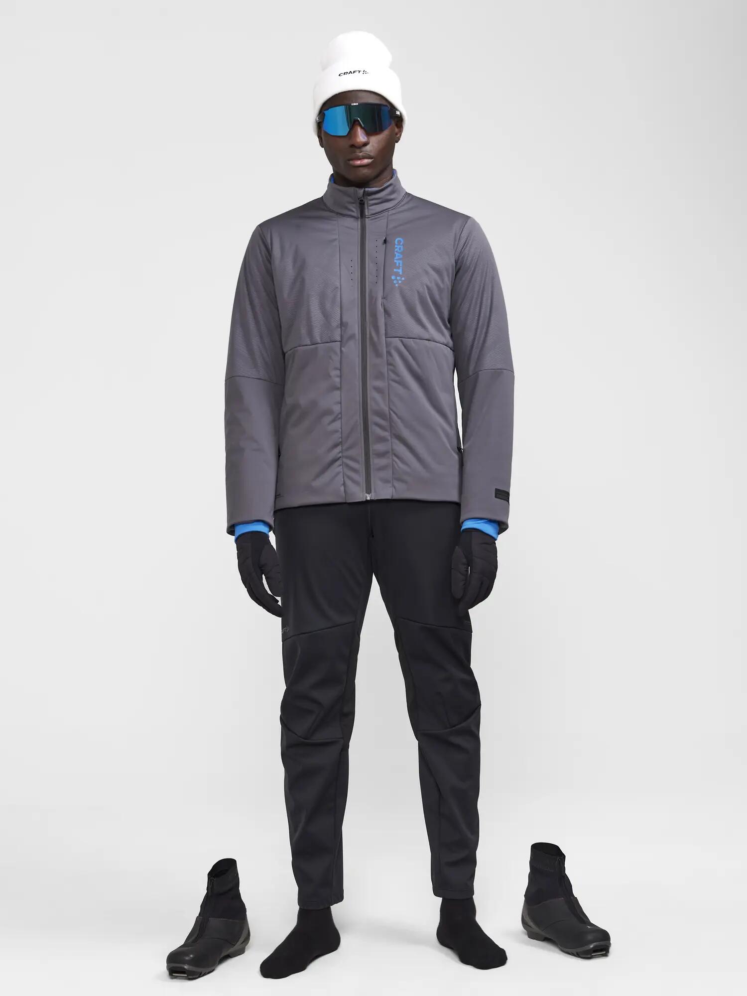craft CORE Essence Nordic Pants M – Softshell-Trainingshose winddicht – Black 3/7