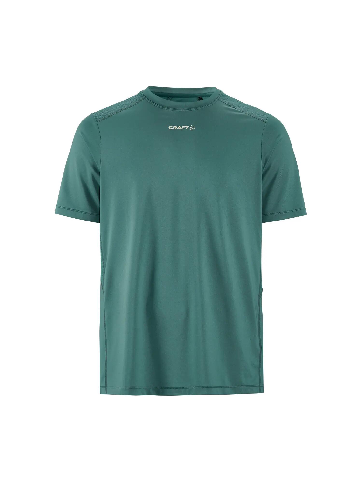 Tricou alergare Craft ADV Essence SS Tee 2 - verde | poliester reciclat