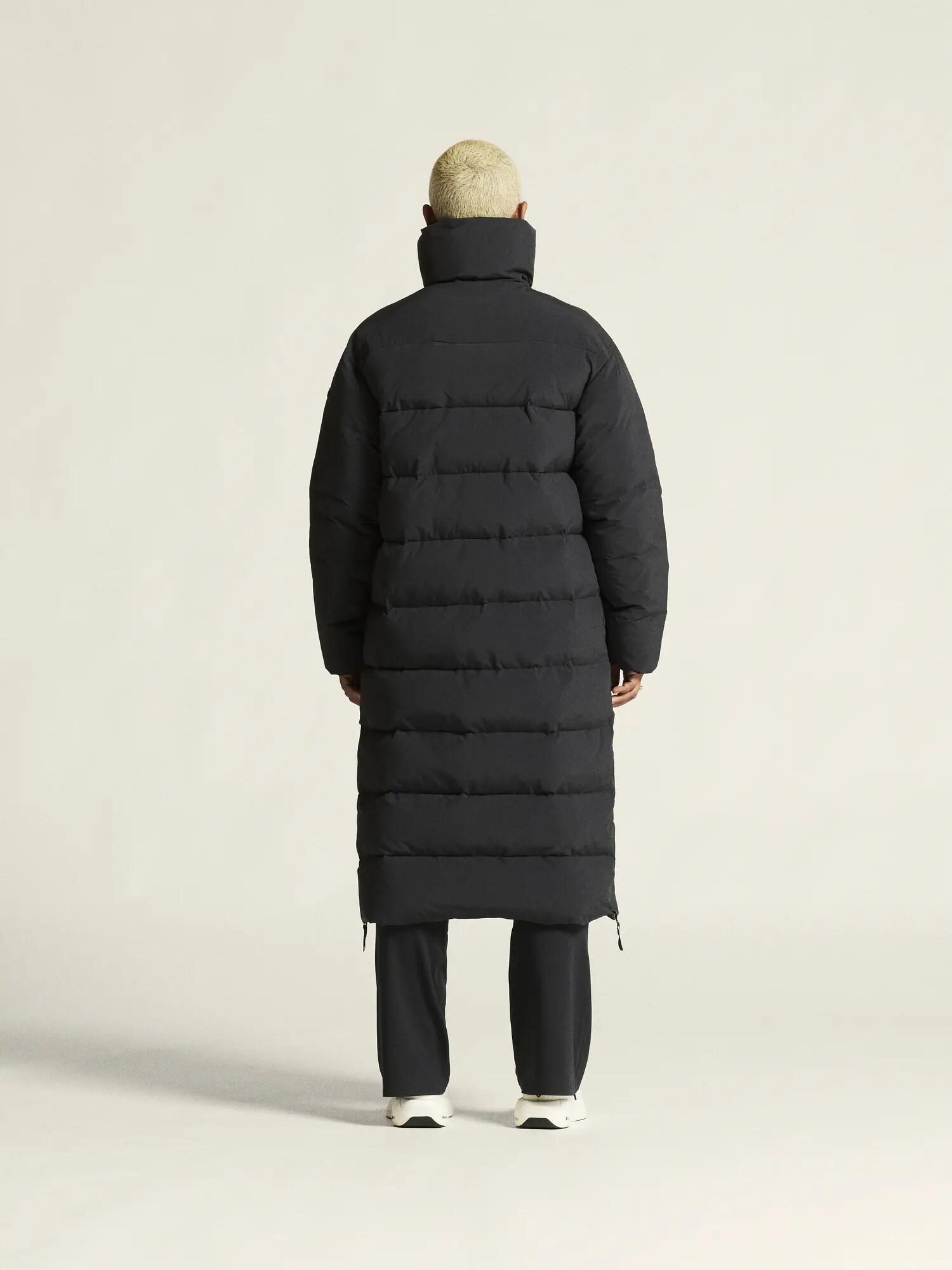 craft Urban Long Padded Coat W – Lange gewatteerde damesparka – Black 6/7