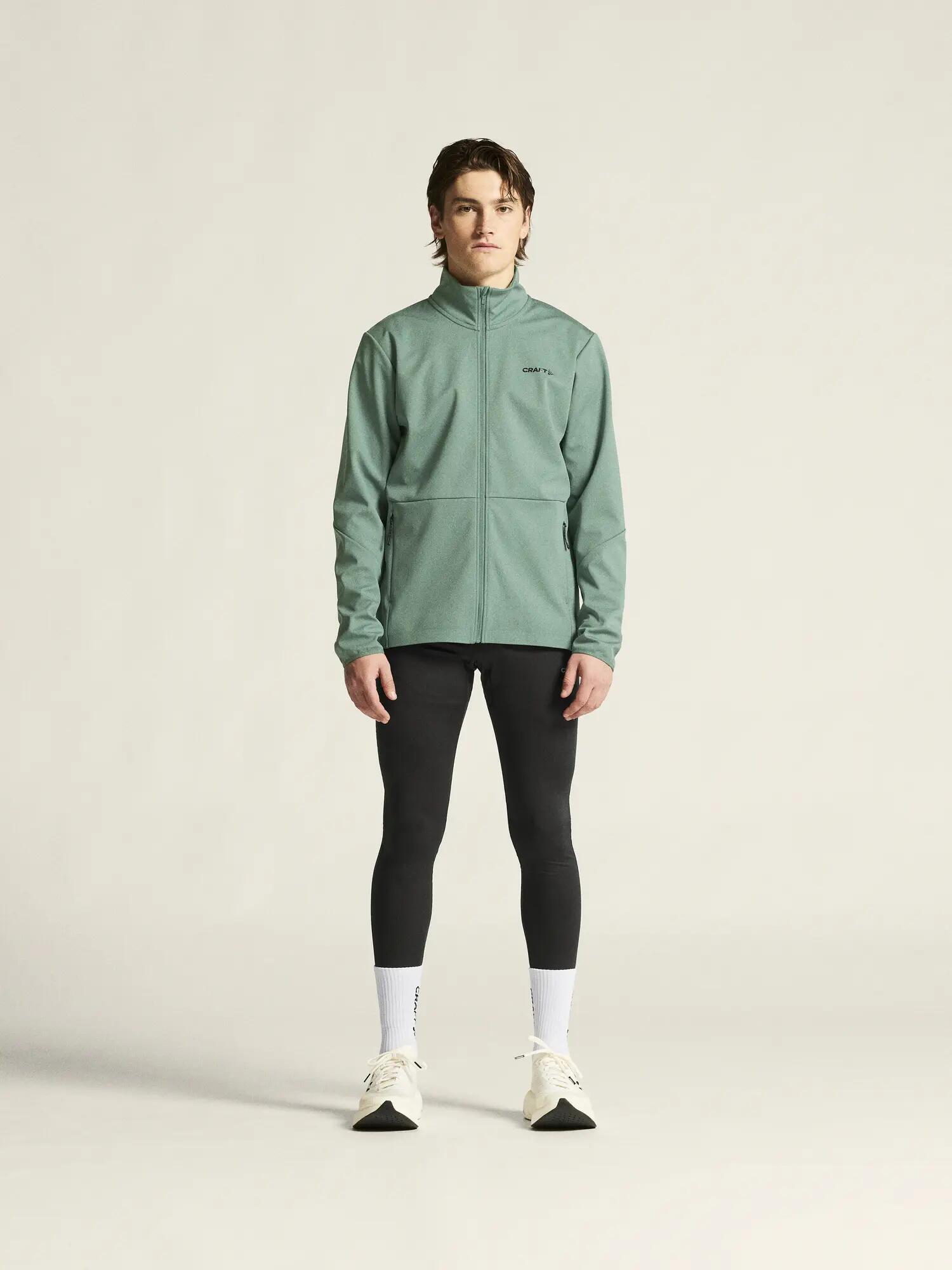 craft CORE Essence Nordic Jas M — 3‑laags softshell, winddicht – Atlantic 6/7